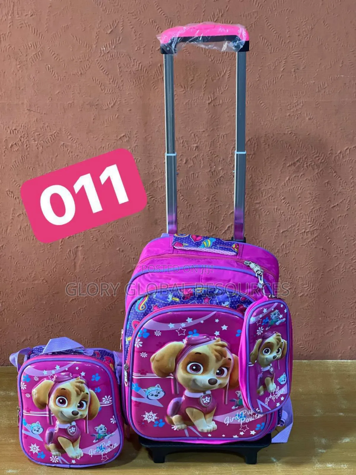 3in1 Waterproof Kids Trolley School Bag