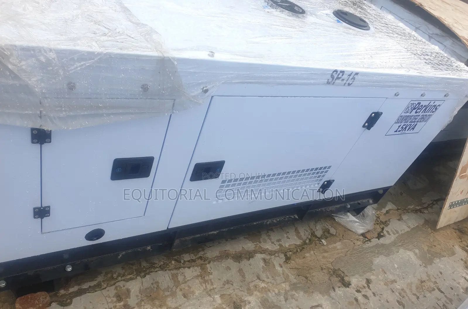Perkins 15kva 50L DIESEL Capacity Generator