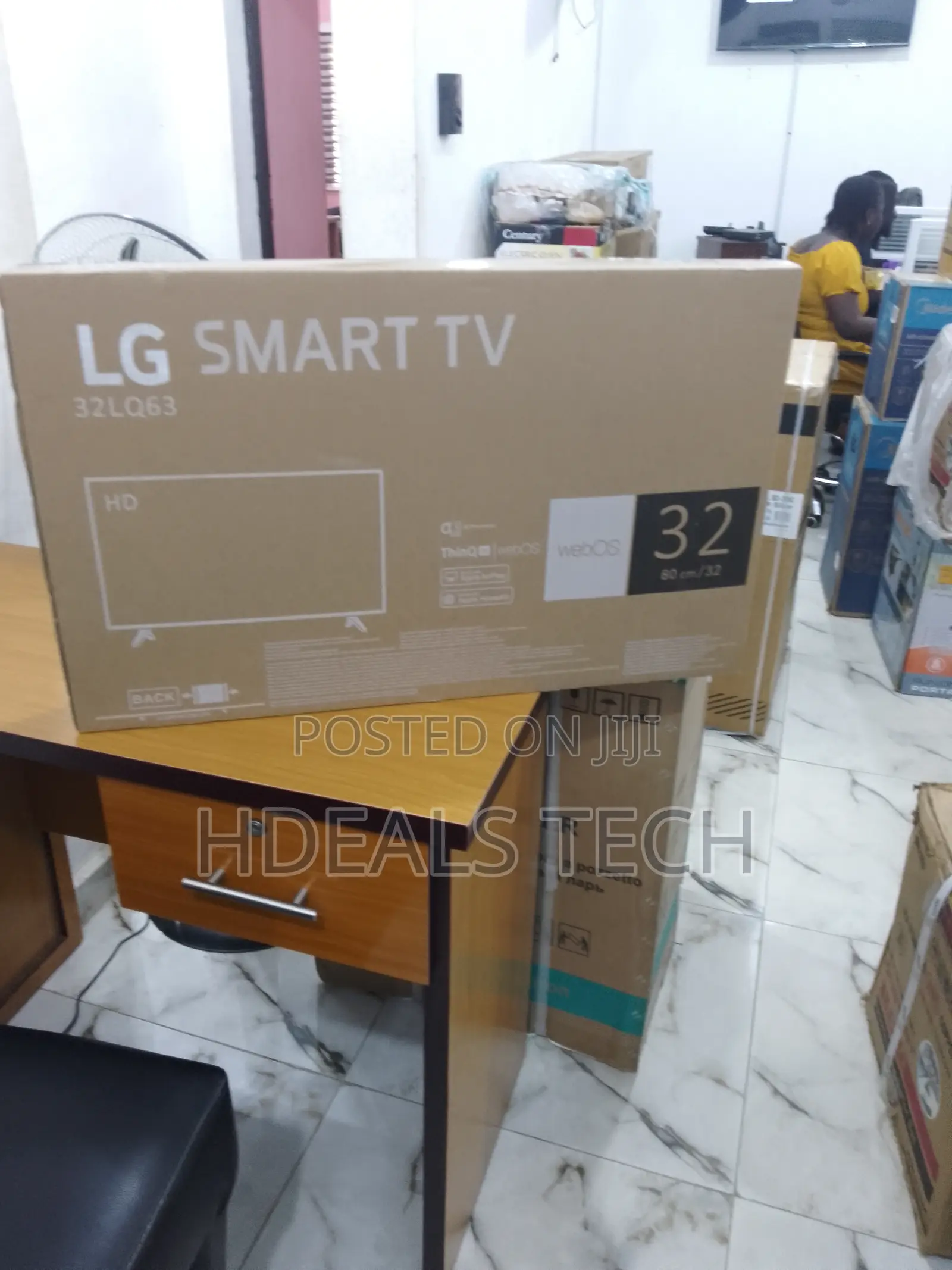 LG 32'' Lq630 HD Smart TV Webos Thinq Ai