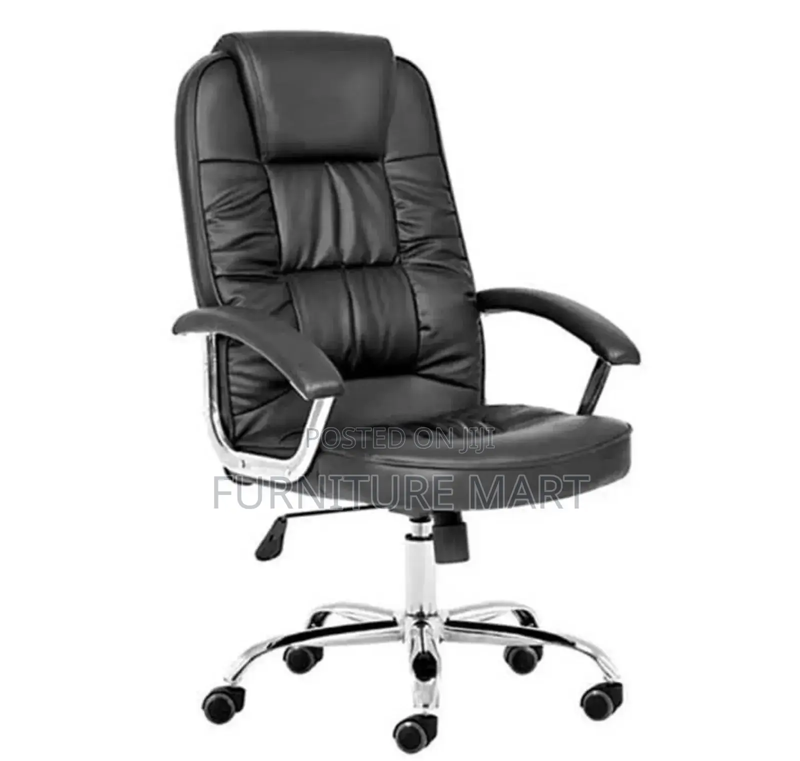 Leather Swivel Office Chair