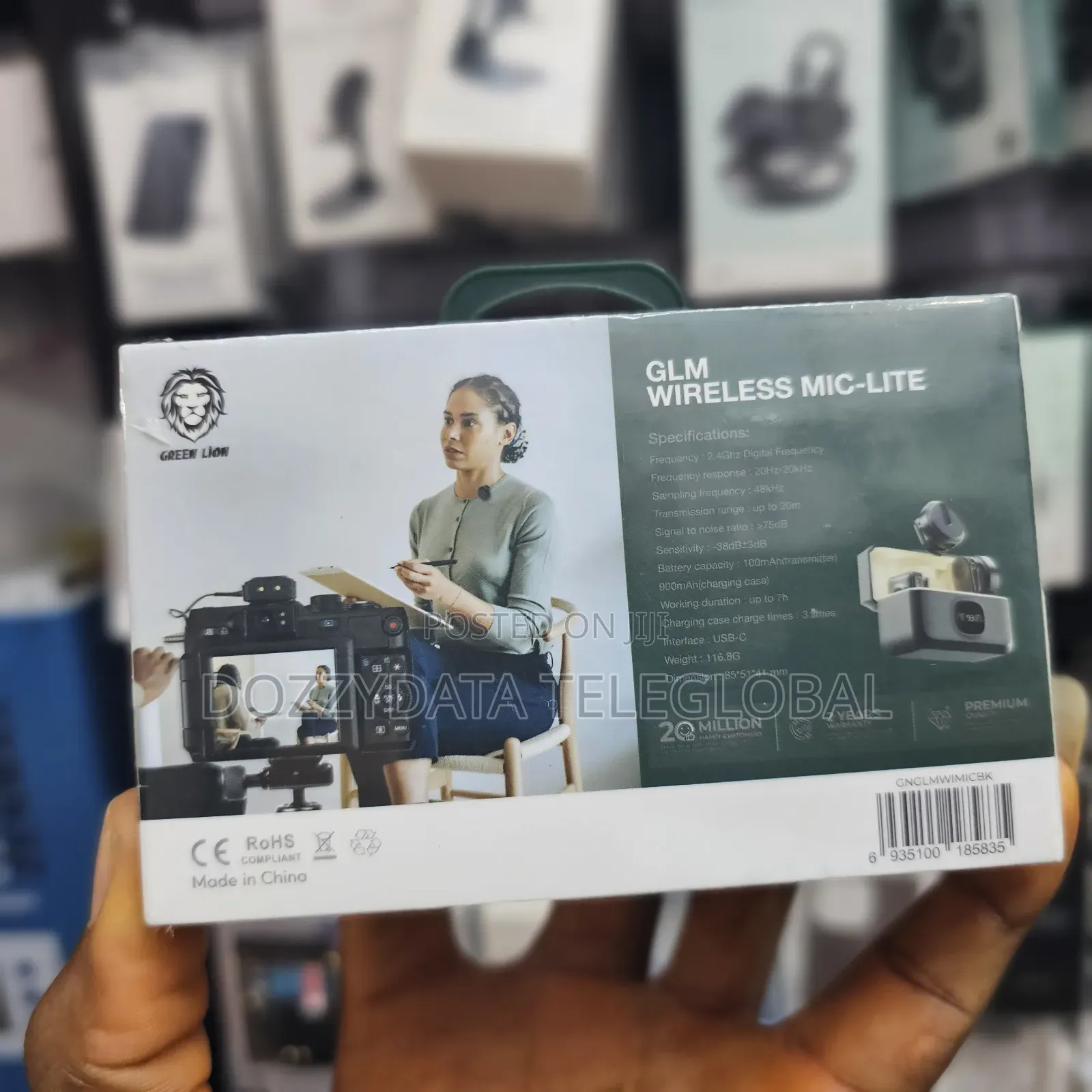 Greenlion GLM-Wireless Mic Lite Environmental Noise Cancel