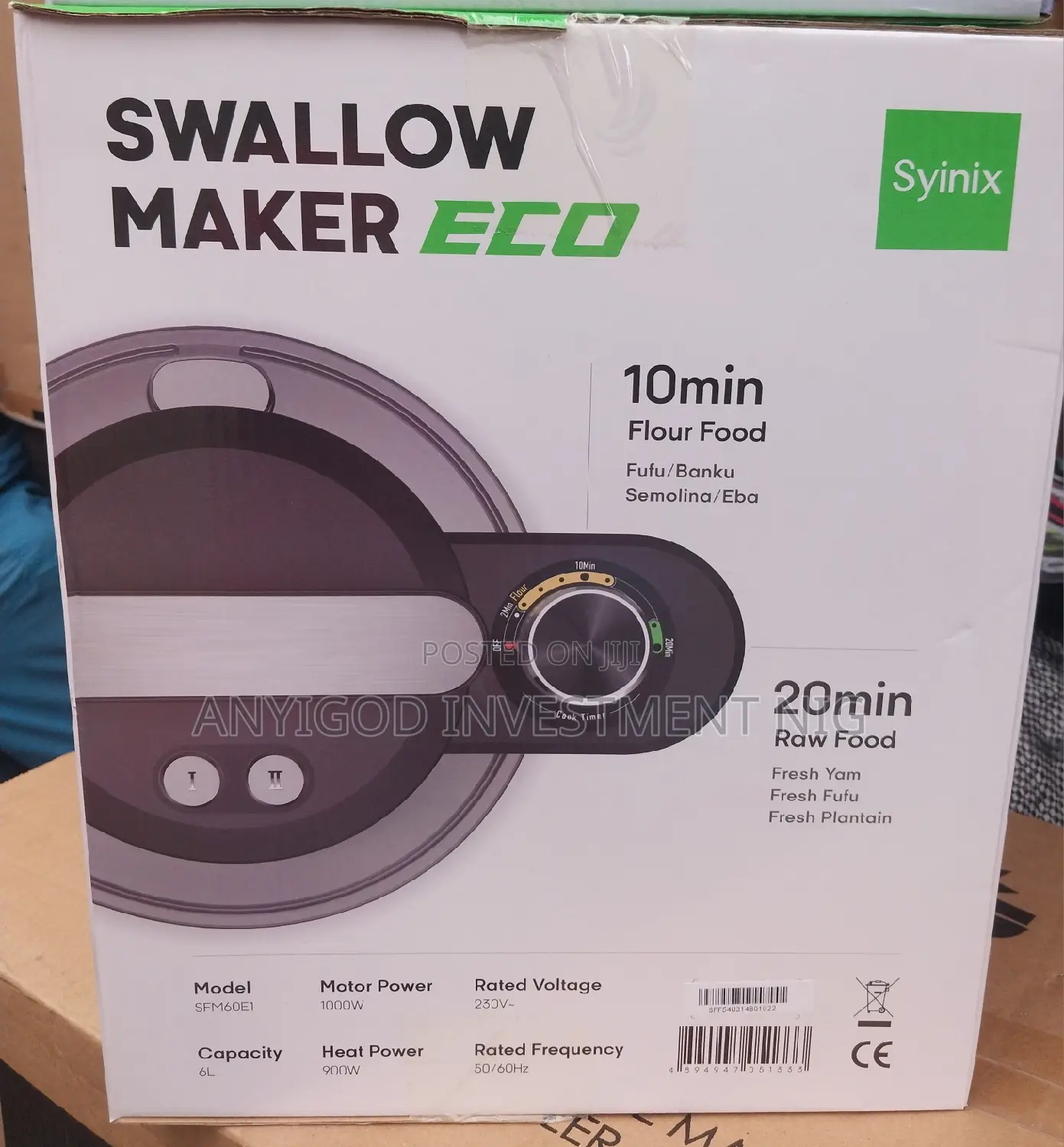 6l Synix Yam Pounder Swallow Maker