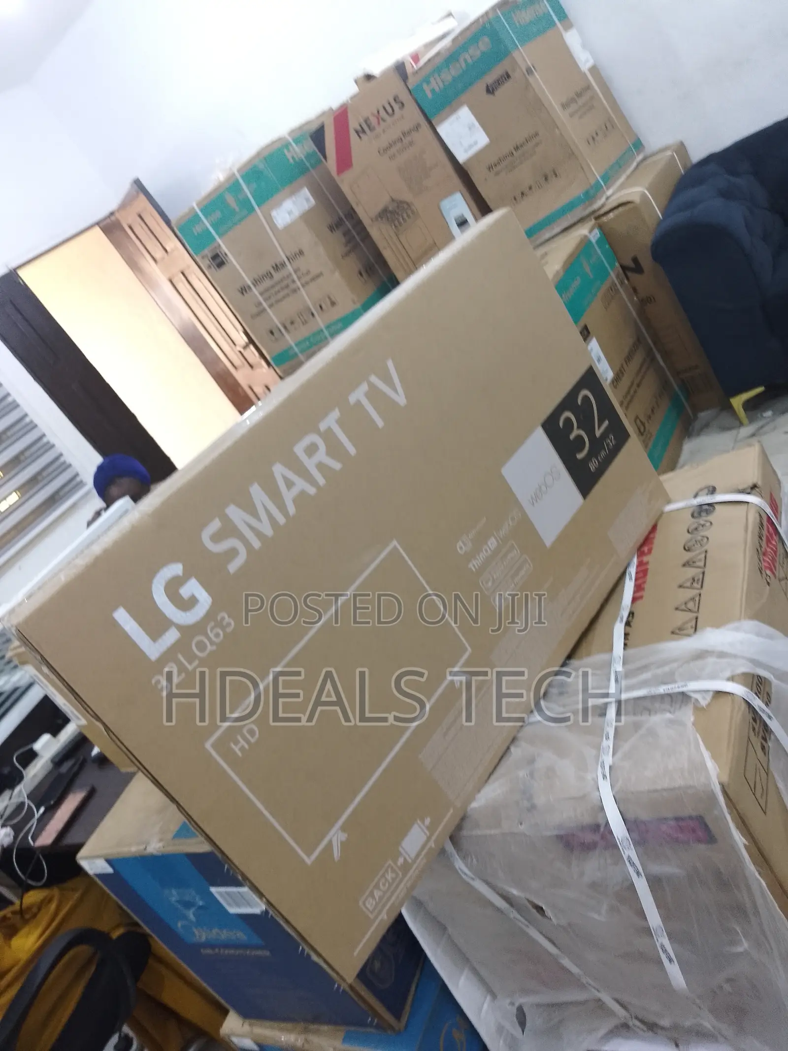 Top-Standard LG 32'' LQ630 HD Smart TV Webos Thinq AI