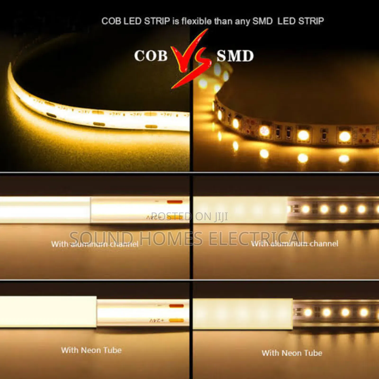 Dotless Cob and SMD Tapelight