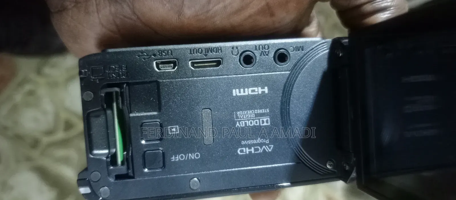 Canon Wifi Full HD Video Camera With Internal Memory Card