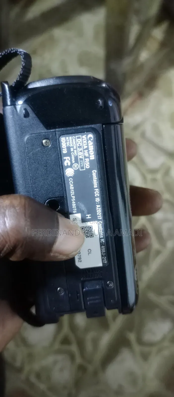 Canon Wifi Full HD Video Camera With Internal Memory Card