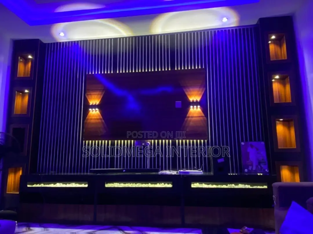 Megasolid Interior 12ft Tv Stand