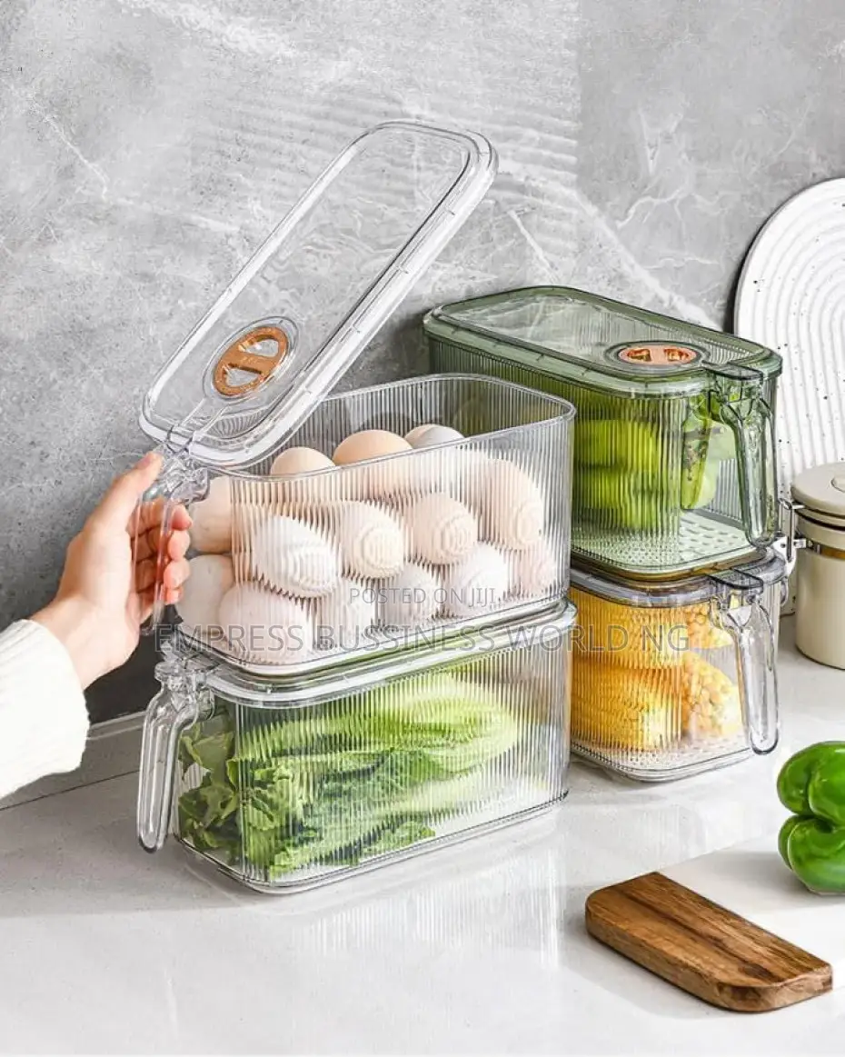 Acrylic Refrigerator Food Storage Containers