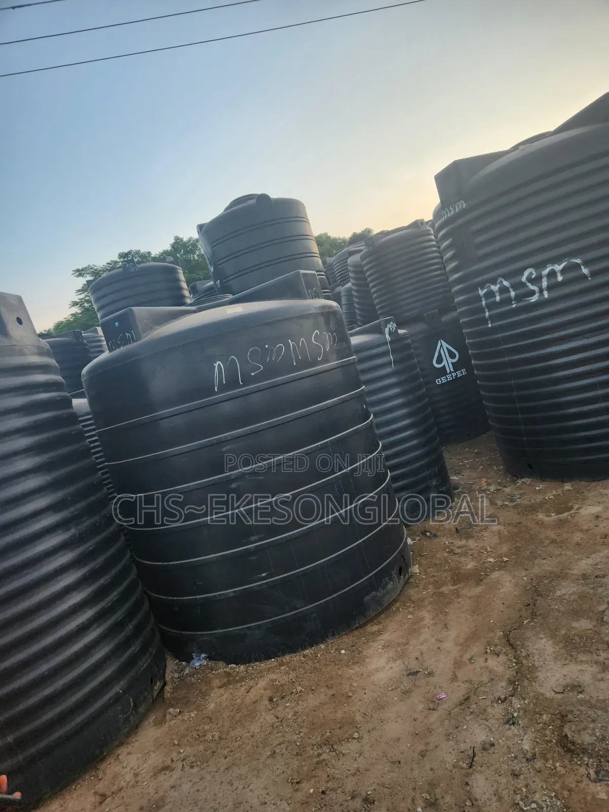 3000litres Geepee Tanks