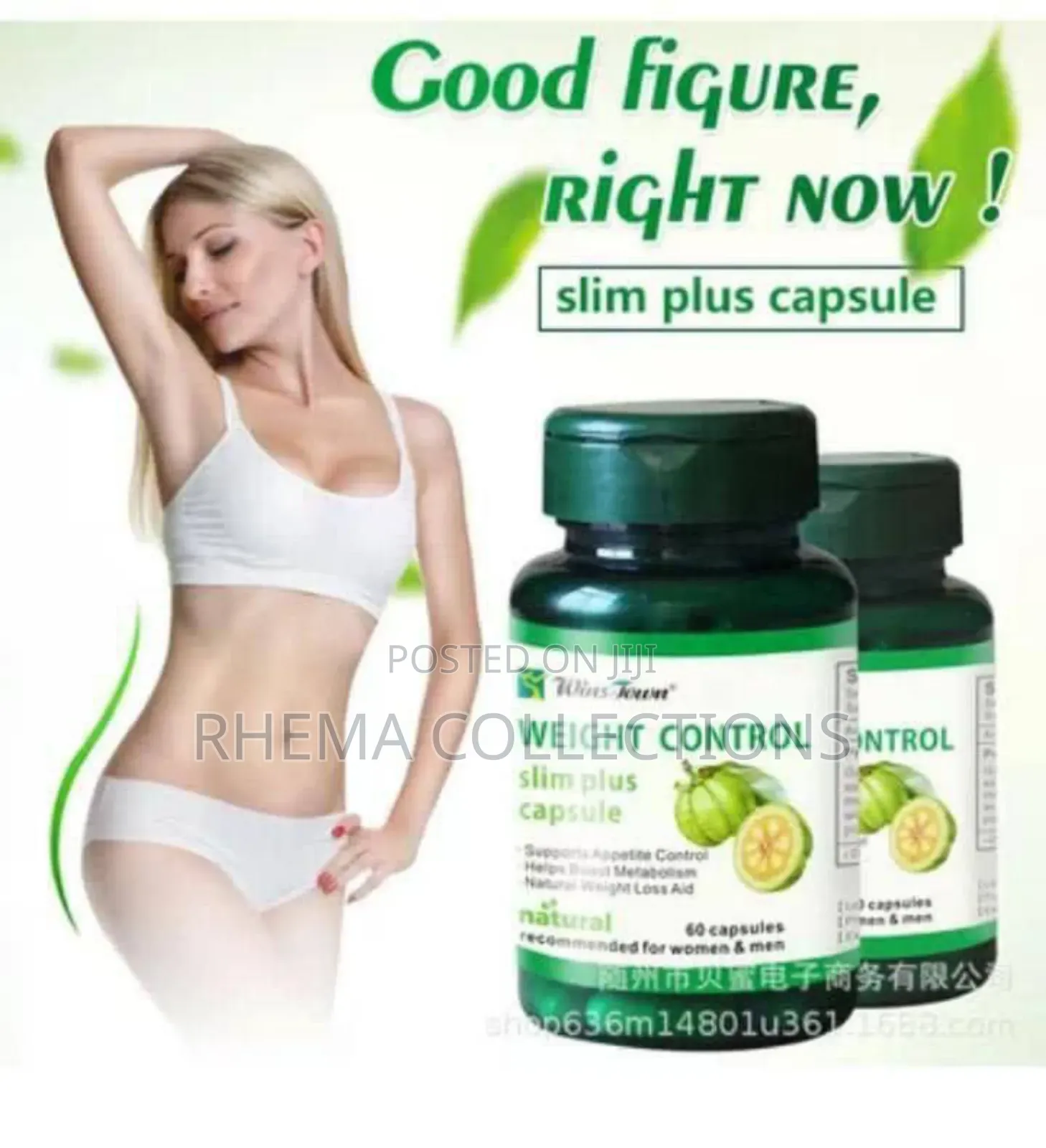 Weight Control Slim Plus Capsule by Wins Jown.