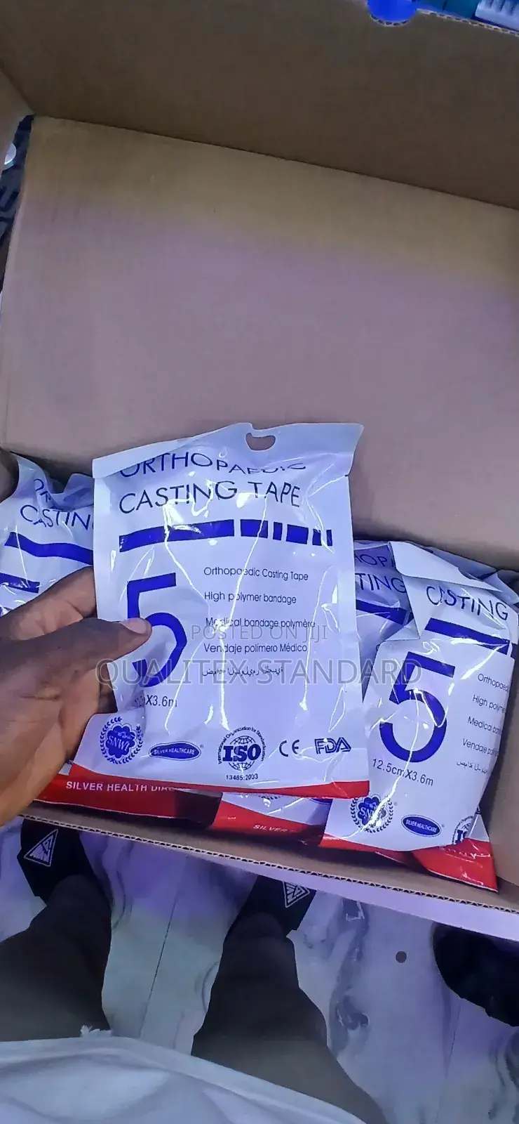Silver Health 5 Inches Prime Cast ( Box of 10 )