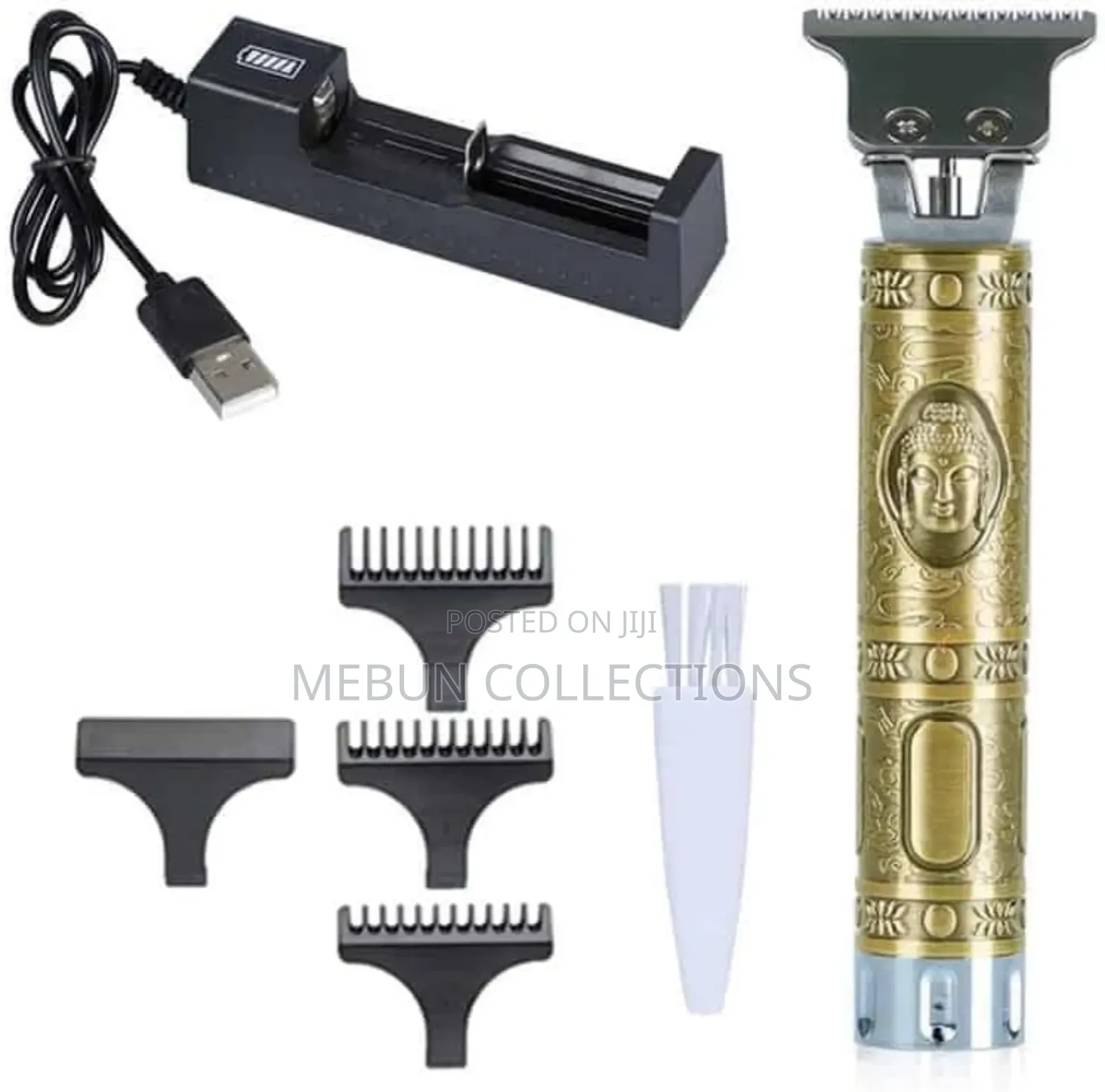 Professional Hair Clipper and Beard Trimmer, Gold, Ws-T99