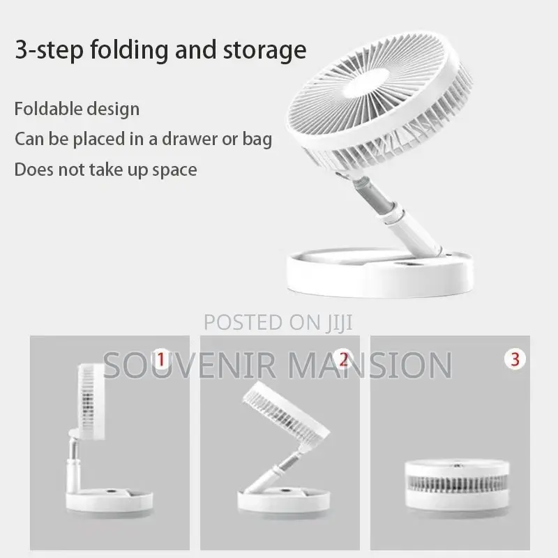 Usb Rechargeable Foldable Fan