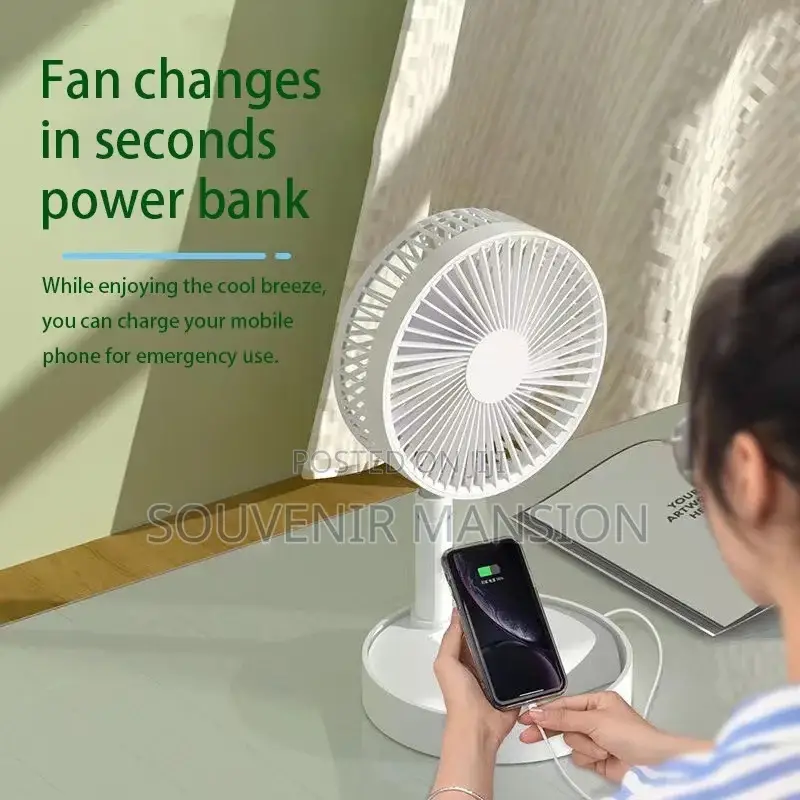 Usb Rechargeable Foldable Fan