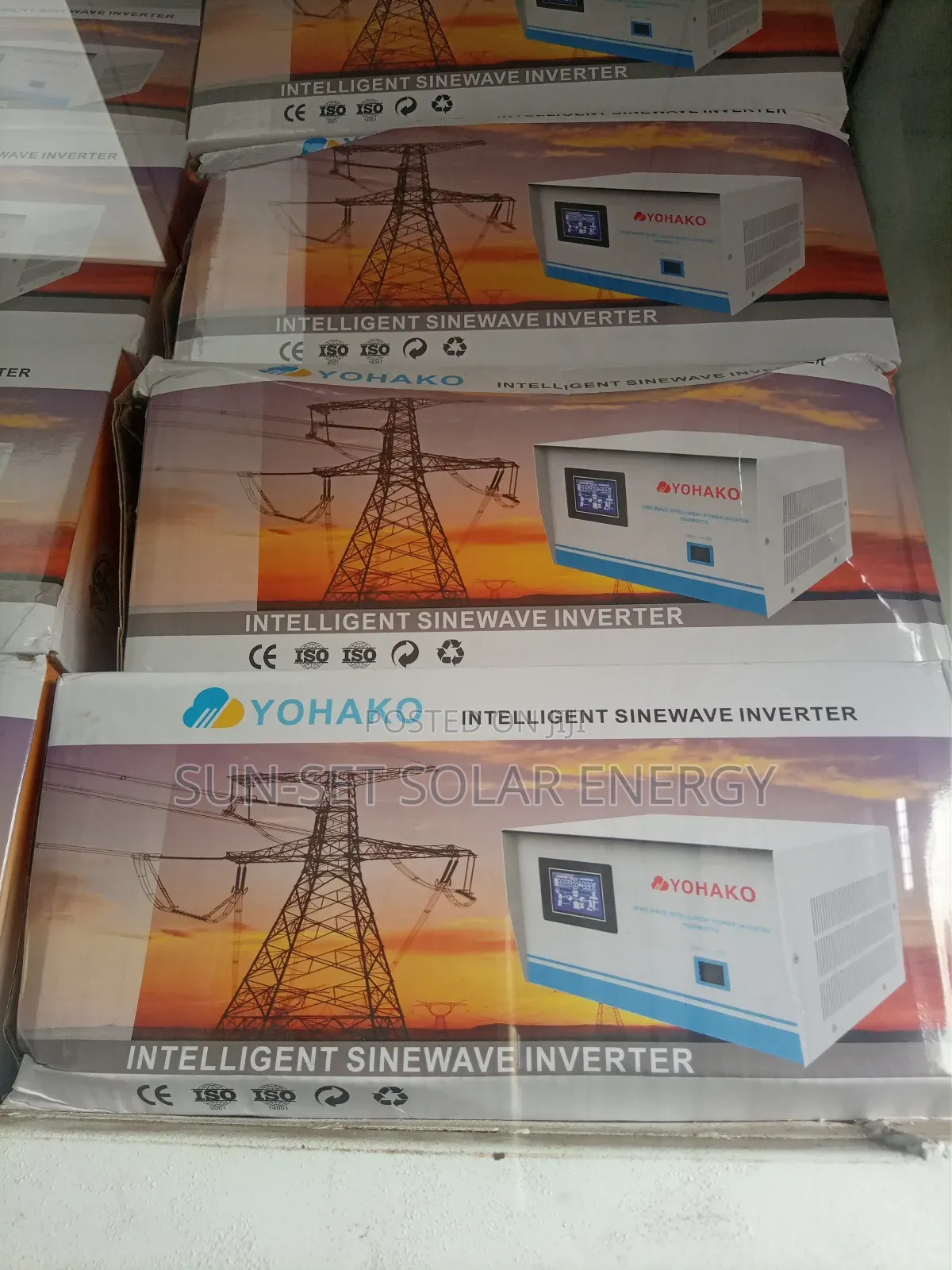 Yohako Solar Inverter 1kva12v
