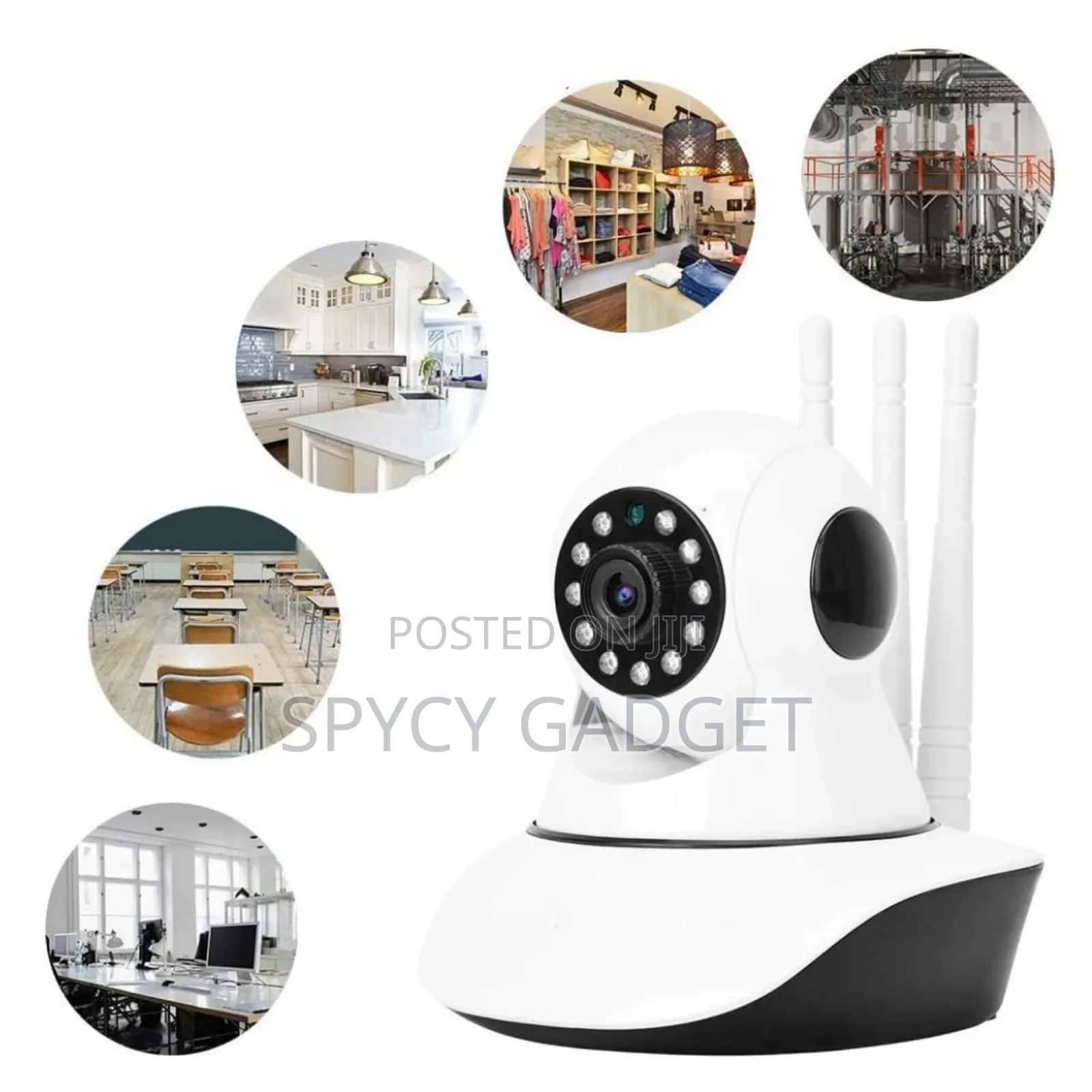 WIFI IP Mini Wireless Video Surveillance ONVIF P2P HD Cam