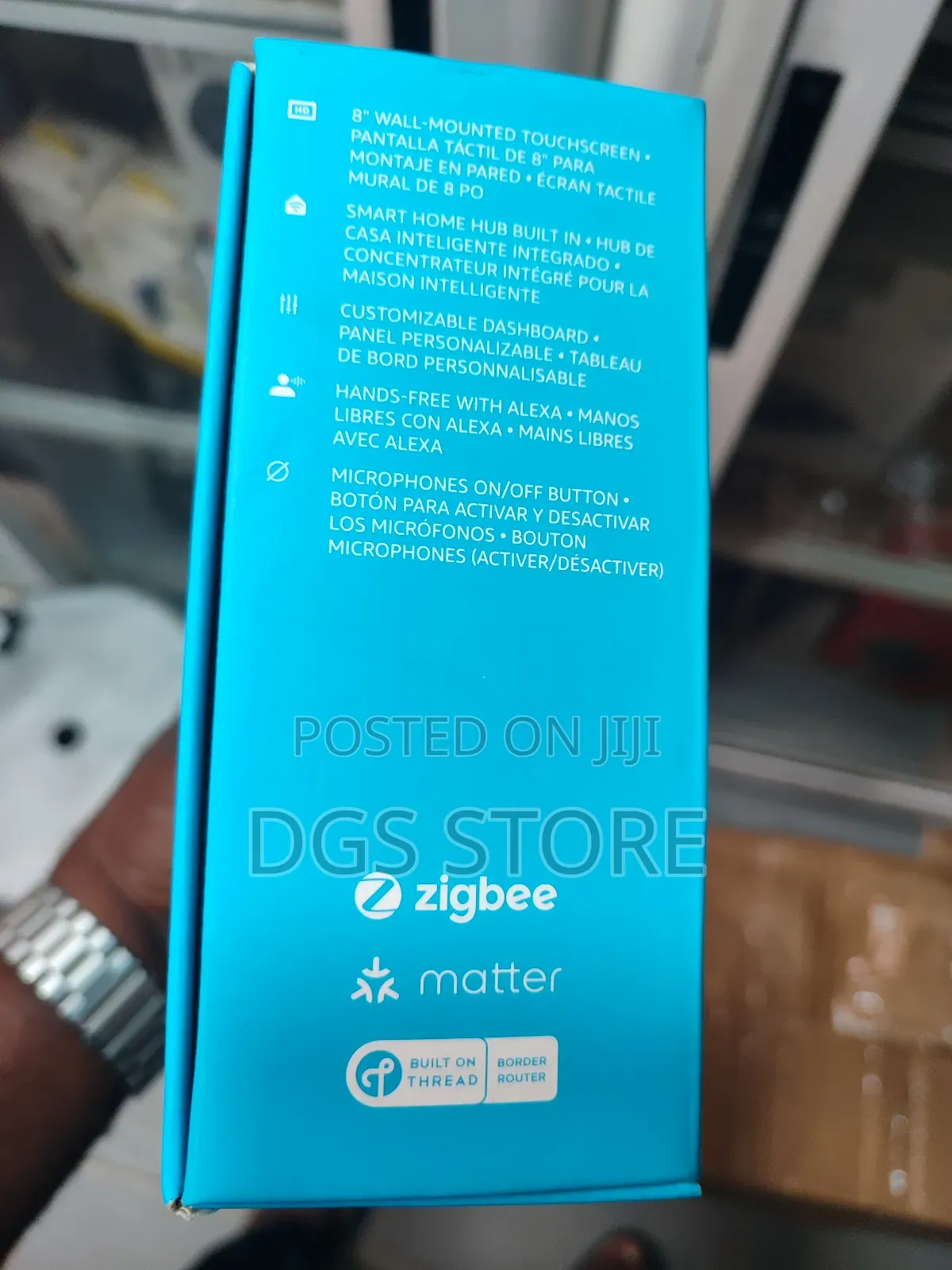 Amazon Echo Hub 8" Smart Home Control Panel With Alexa