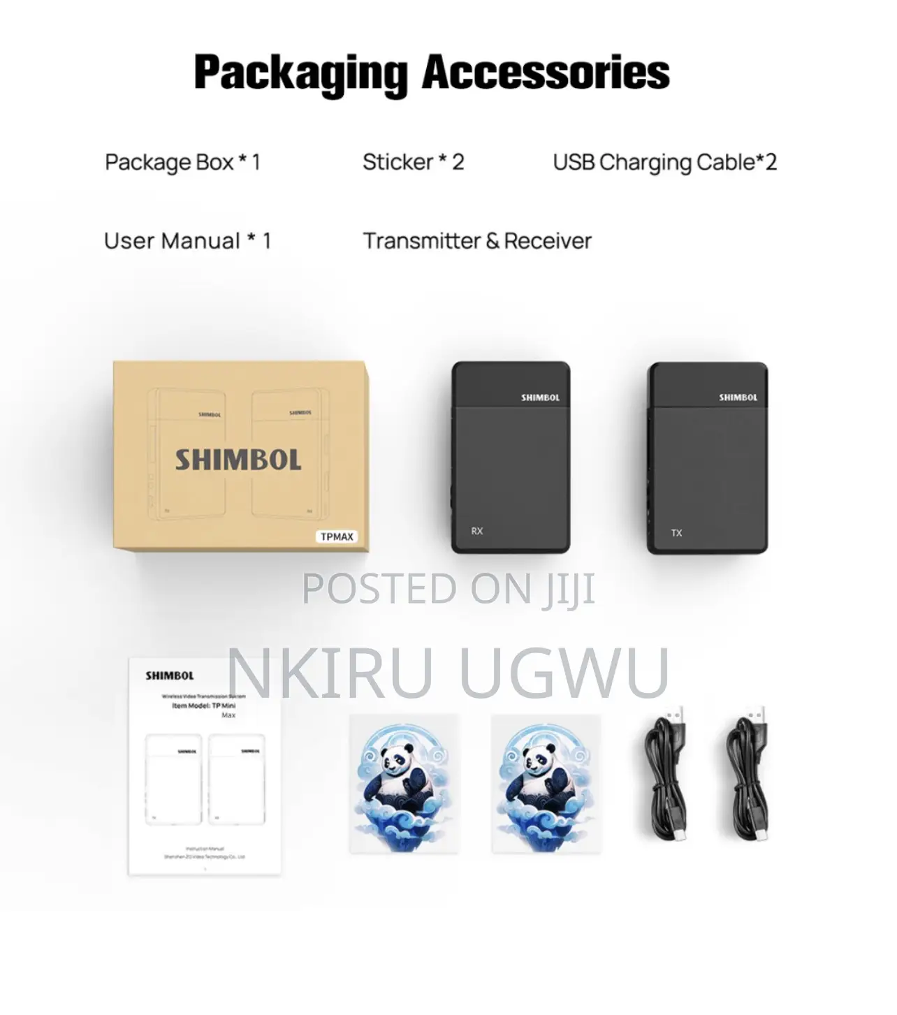 Shimbol Tp Max 1000ft Hdmi Wireless Video Transmission