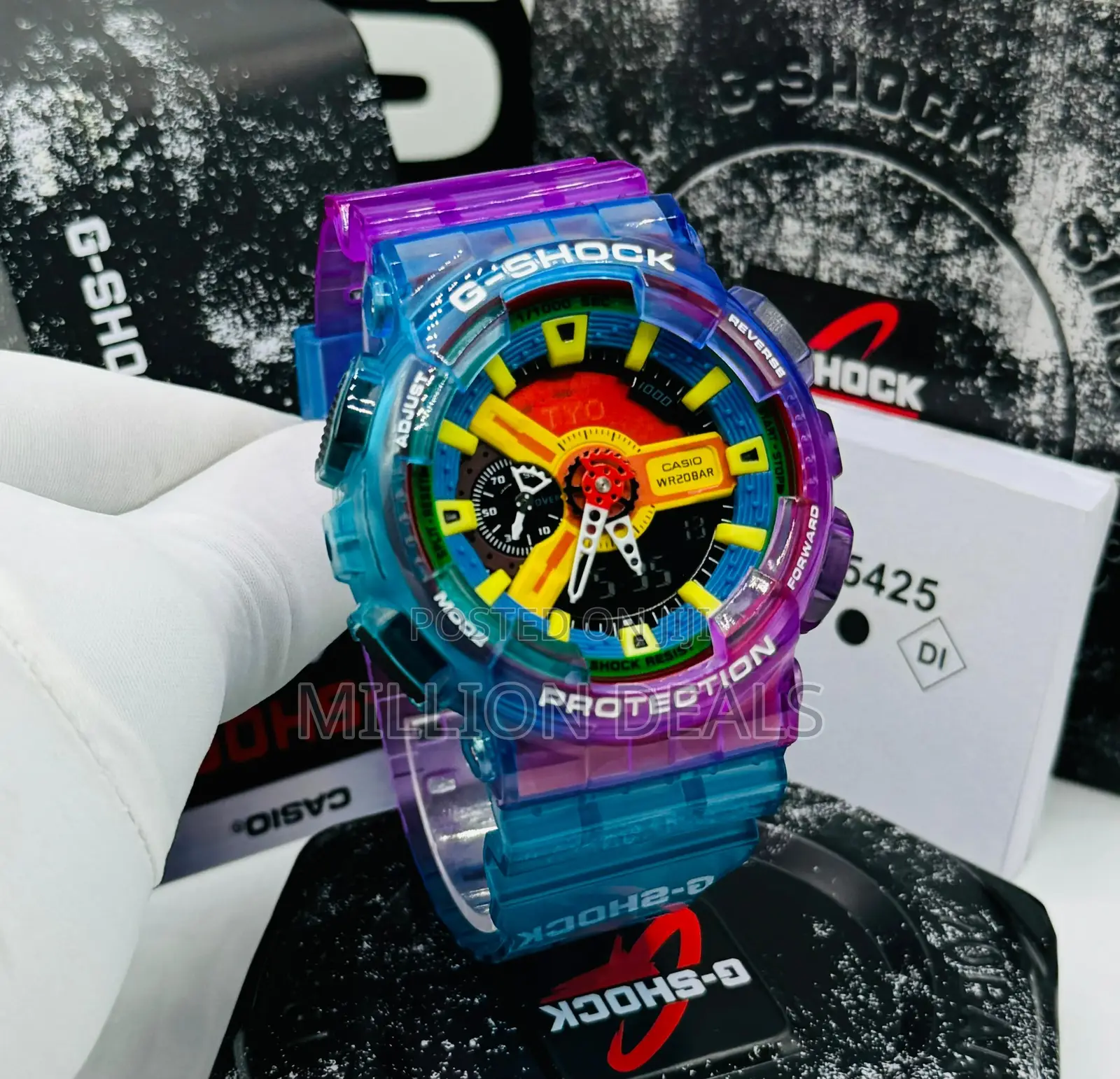 Luxury G-Shock Rubber Strap Men’S Wrist Watch