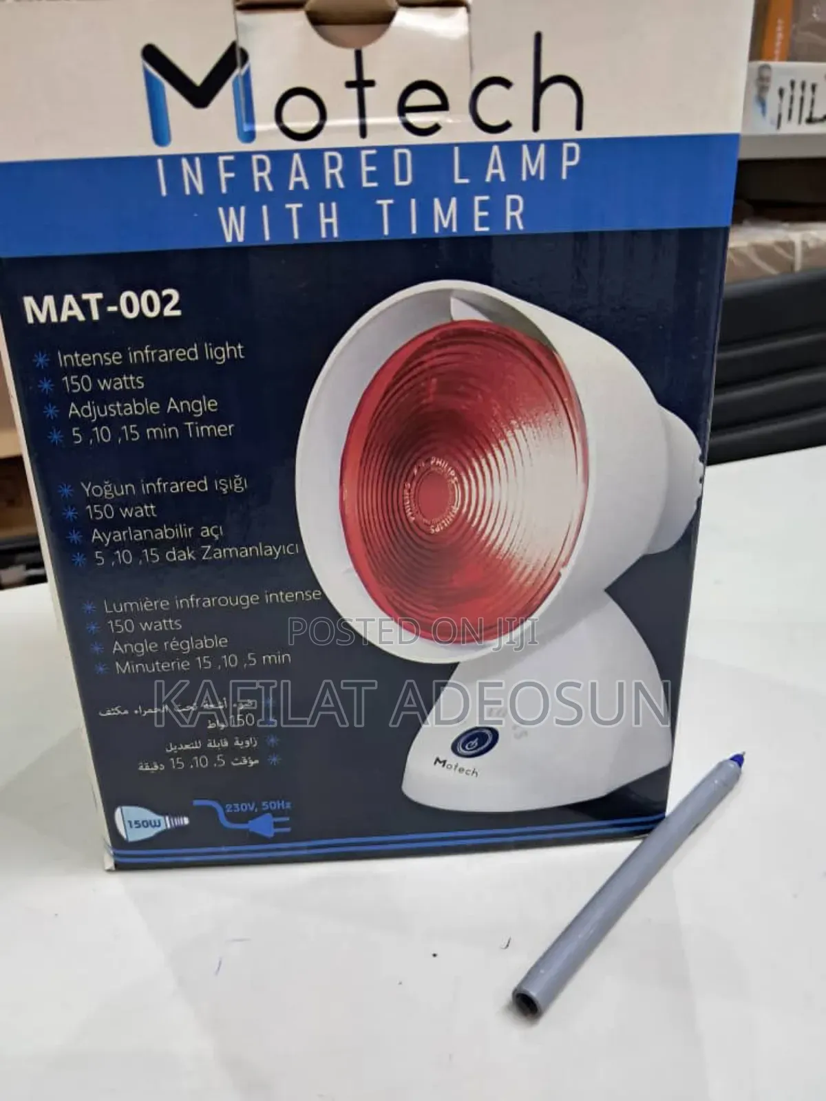 Infrared Lamp With Timer