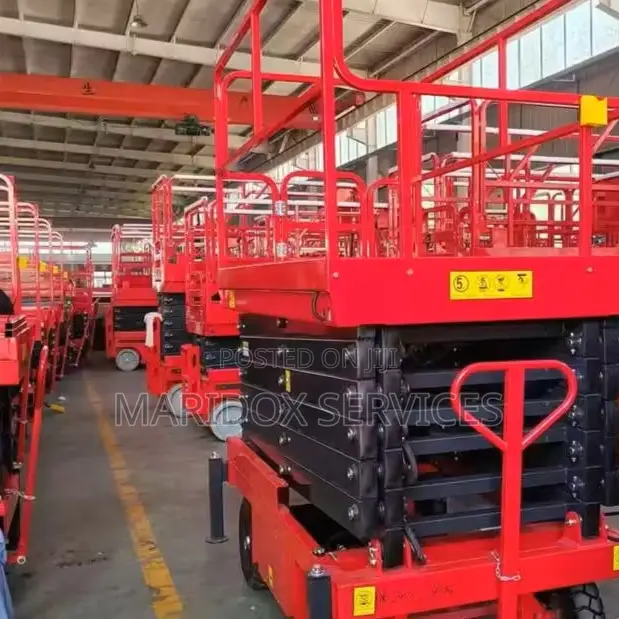 Scissor Electric Mobile Hydraulic Lift 500kgx16m