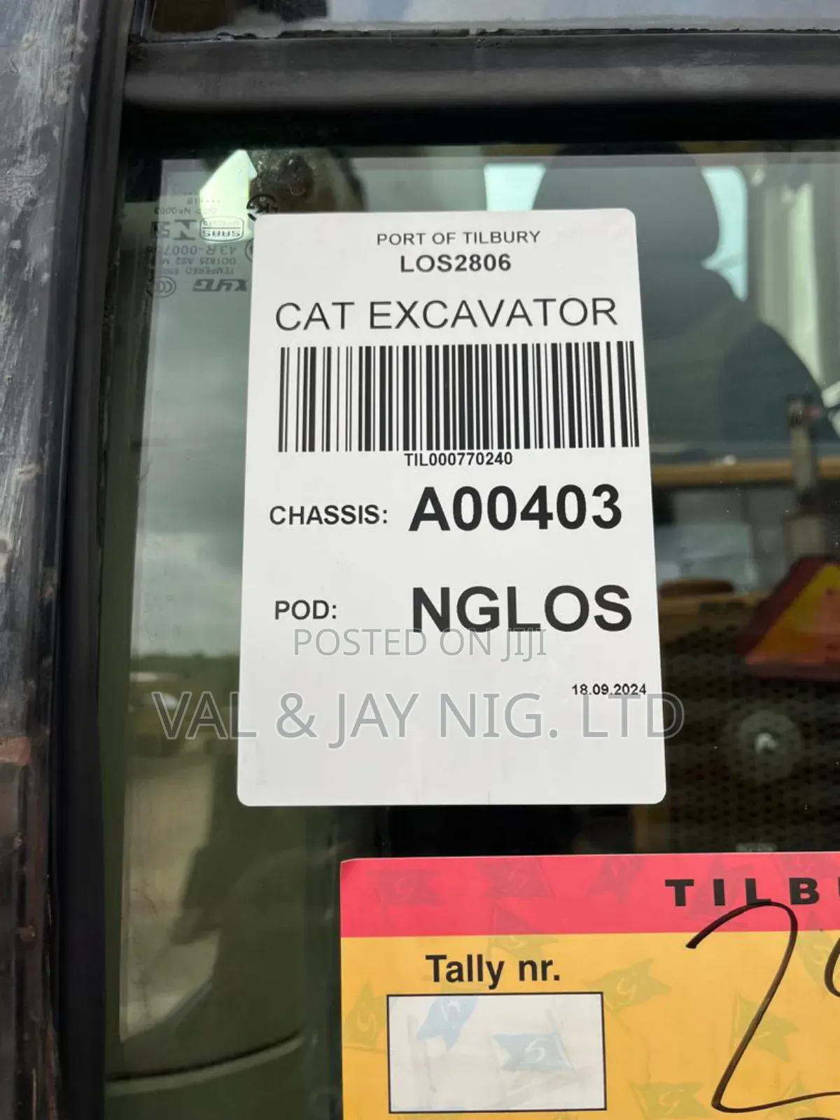 Cat Excavator 330cl - Direct Tokunbo - With Jack Hammer