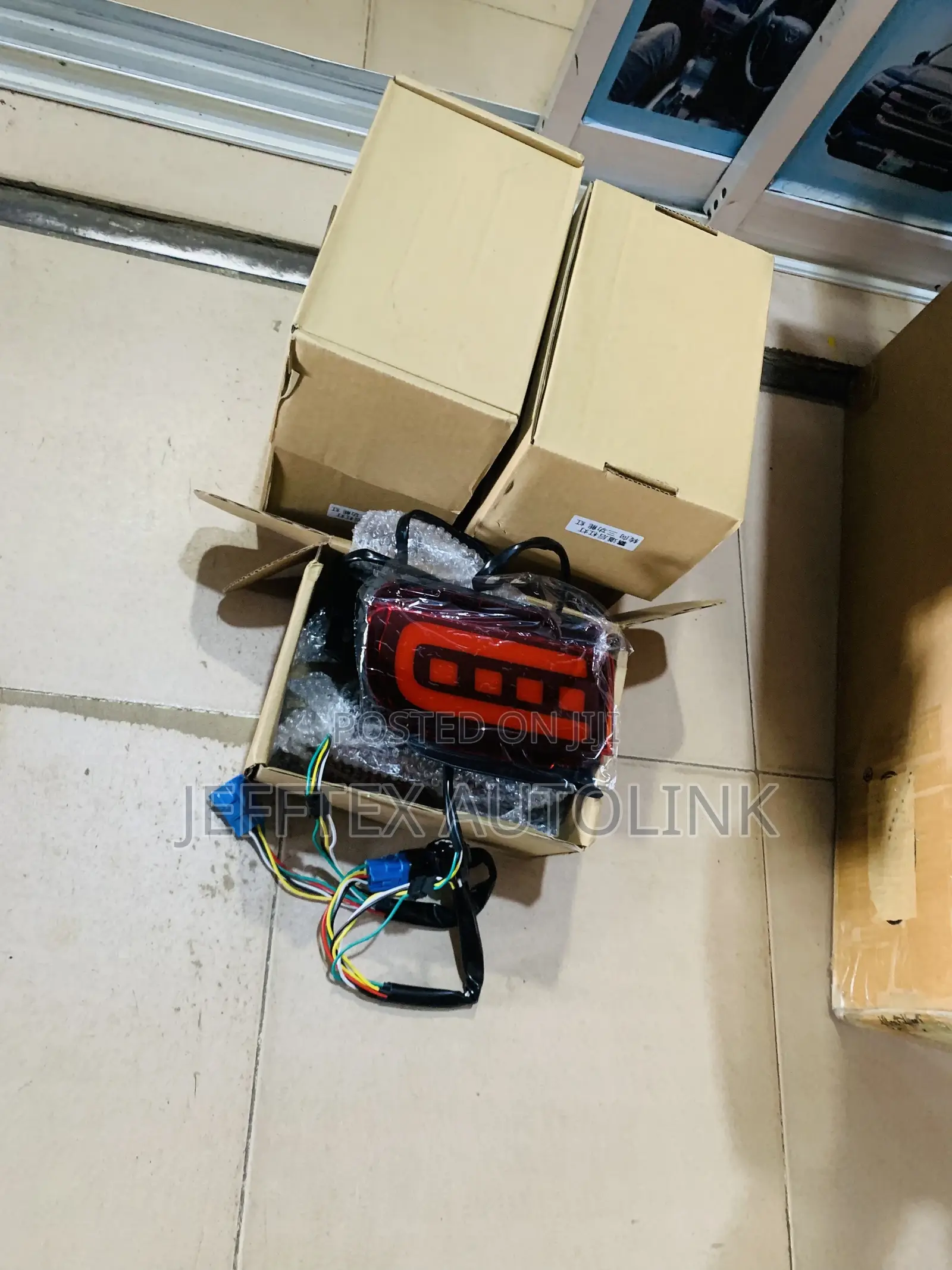 Back Bumper Refertor Land Cruiser Prado LED