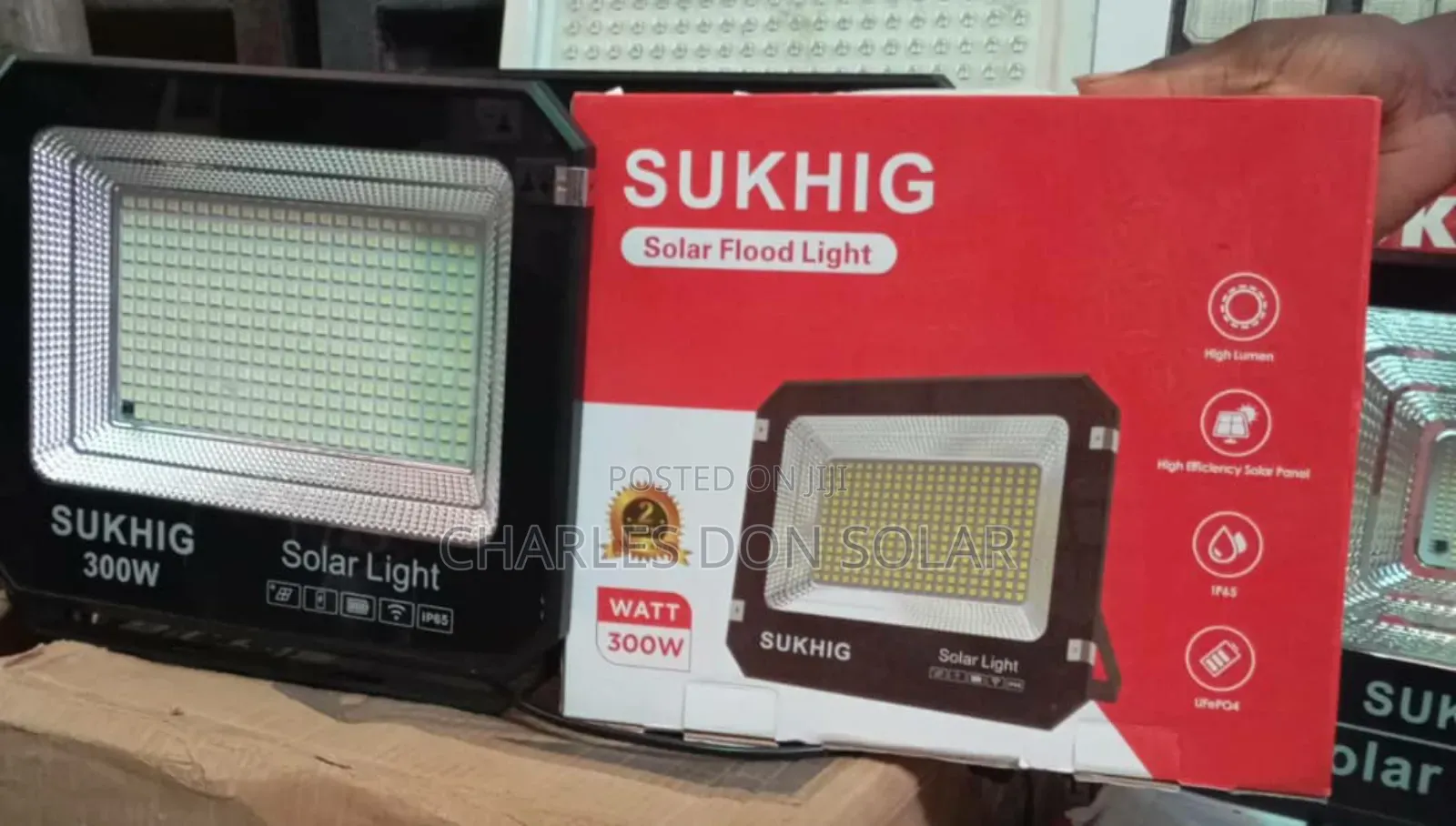 300w Solar Flood Light