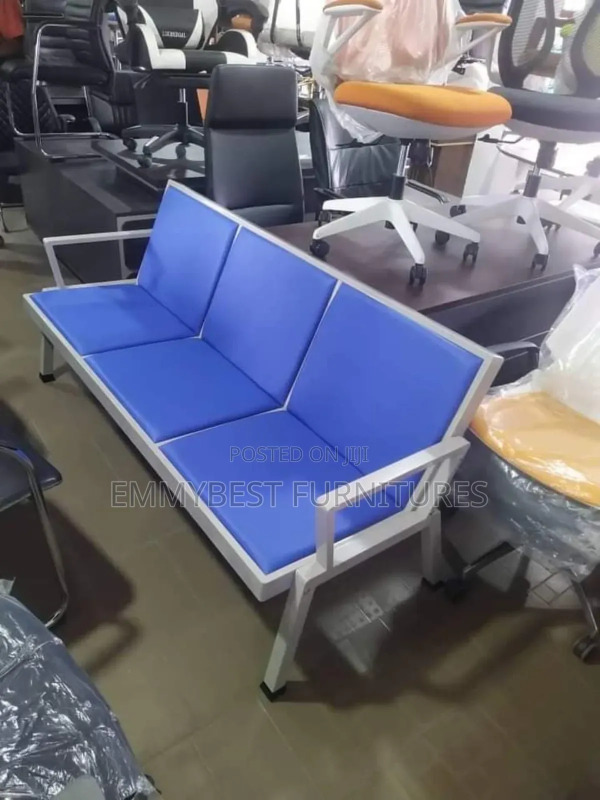 Standard Quality, 3seaters Visitor Chair.