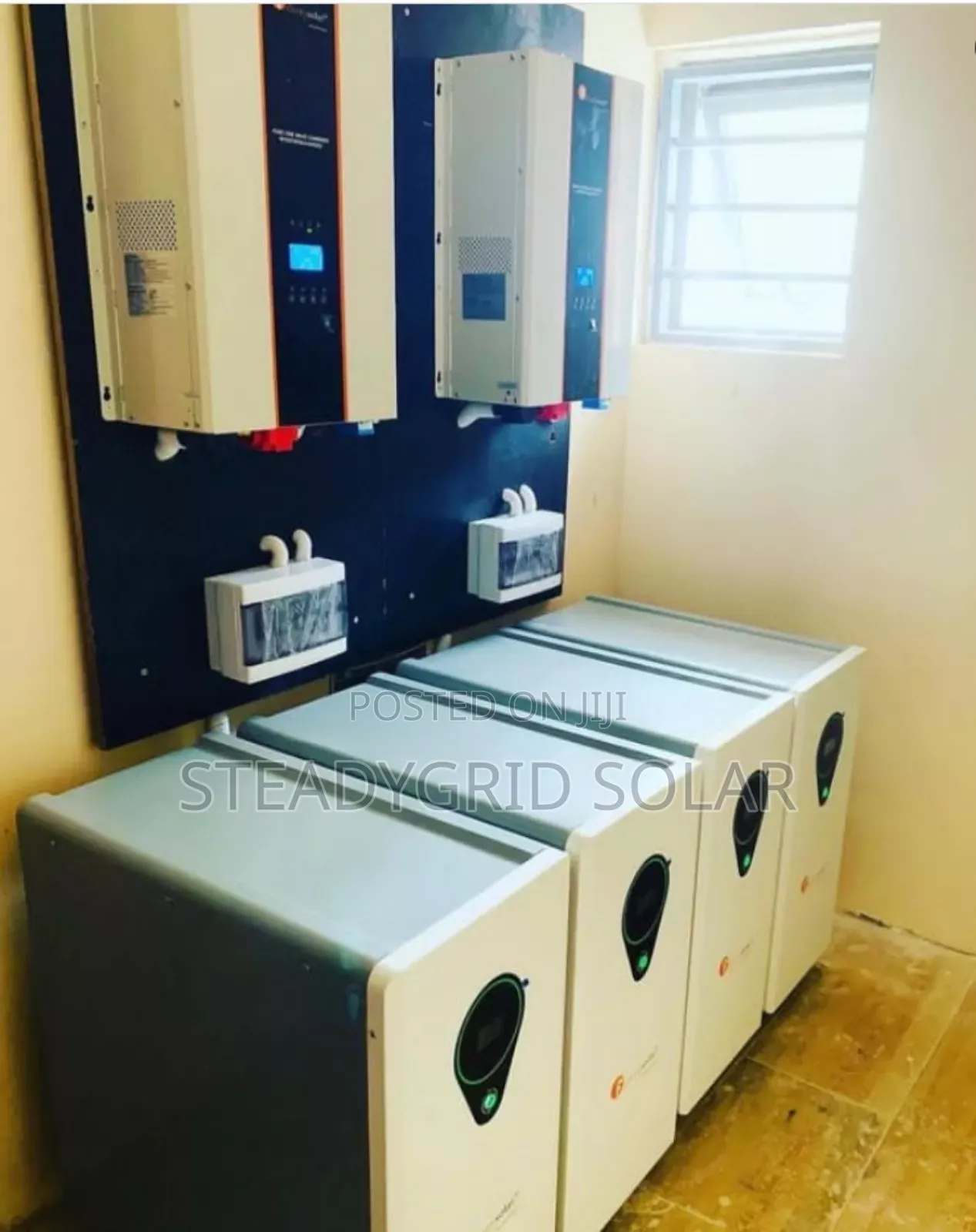 Highly Energetic 20kva/48v/60kwh Solar Inverter Installation