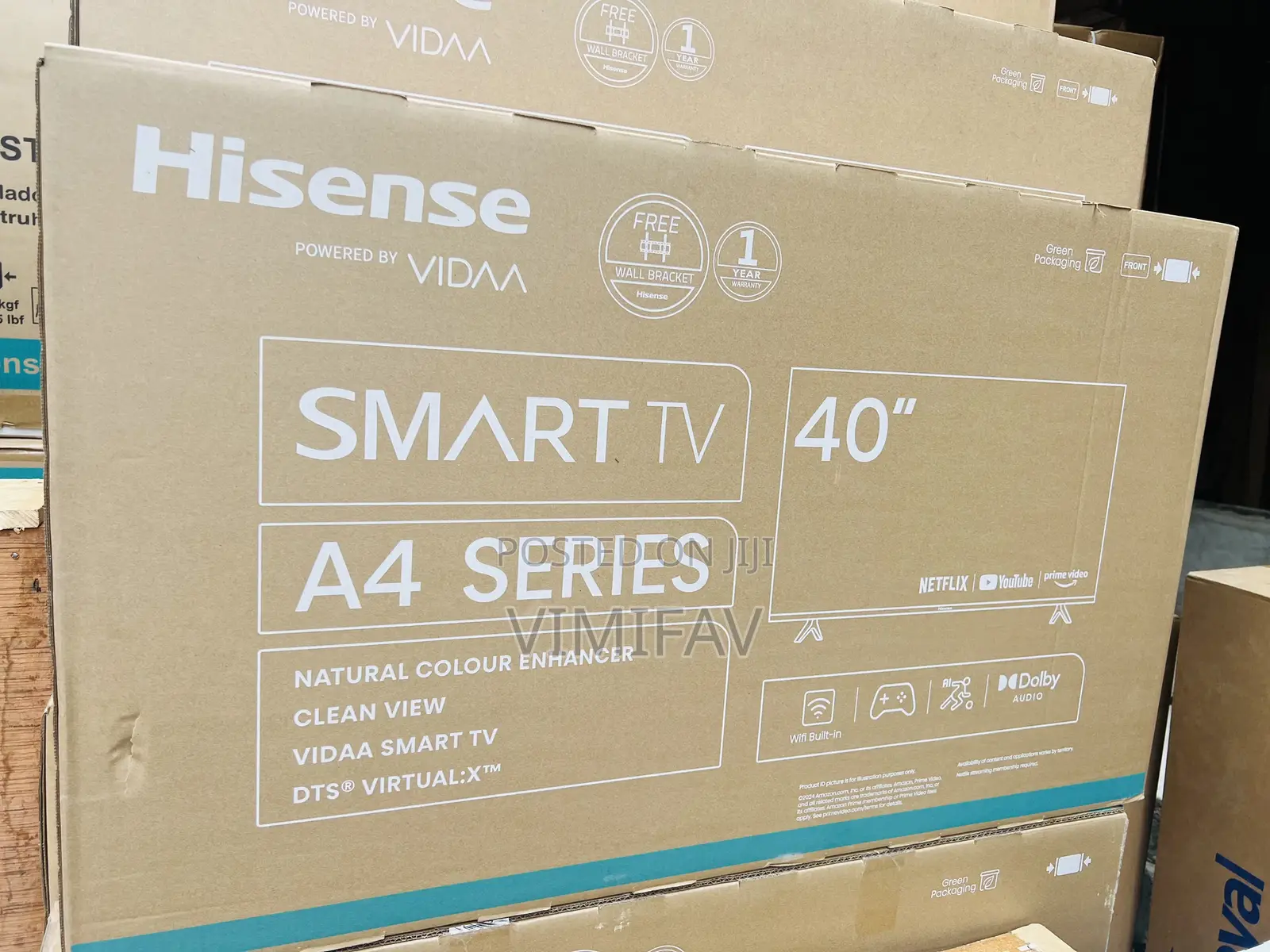 Hisense 40inches Smart Tv