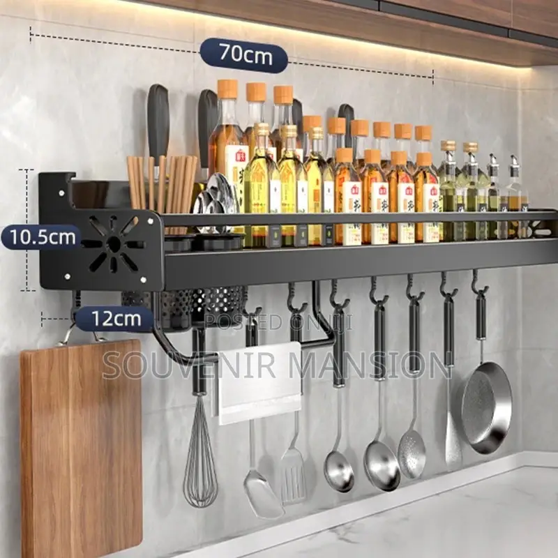 Wall Mounted Kitchen Storage Rack