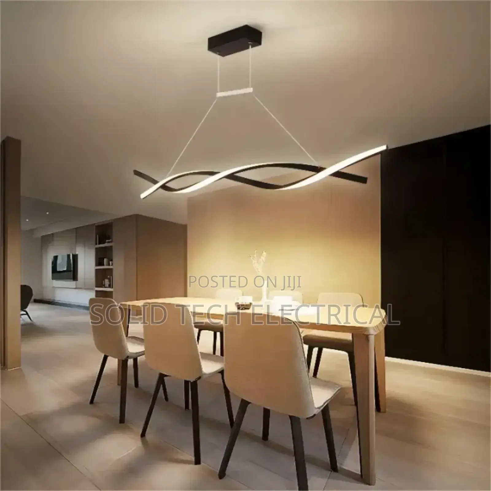 Modern Linear Pendant Chandelier