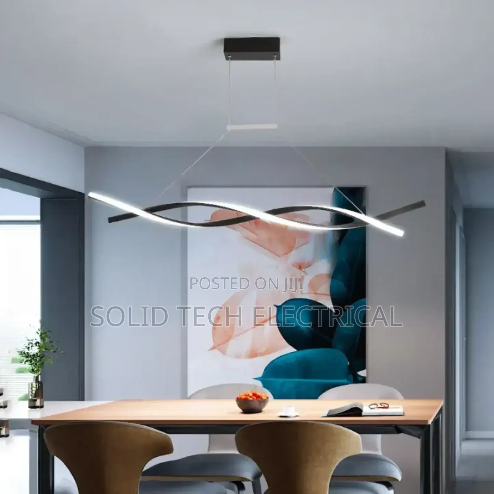 Modern Linear Pendant Chandelier