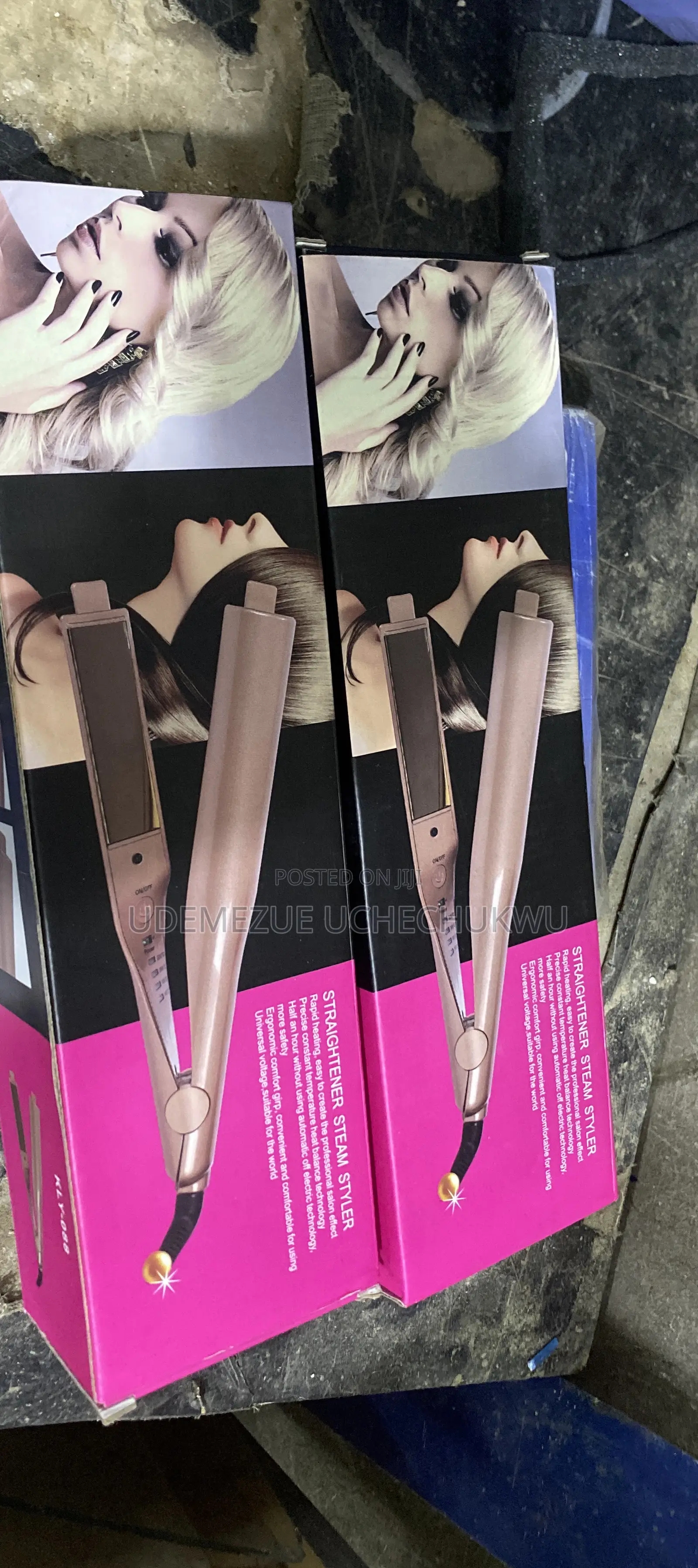 Hair Straightener Steam Styler (Kly 088)