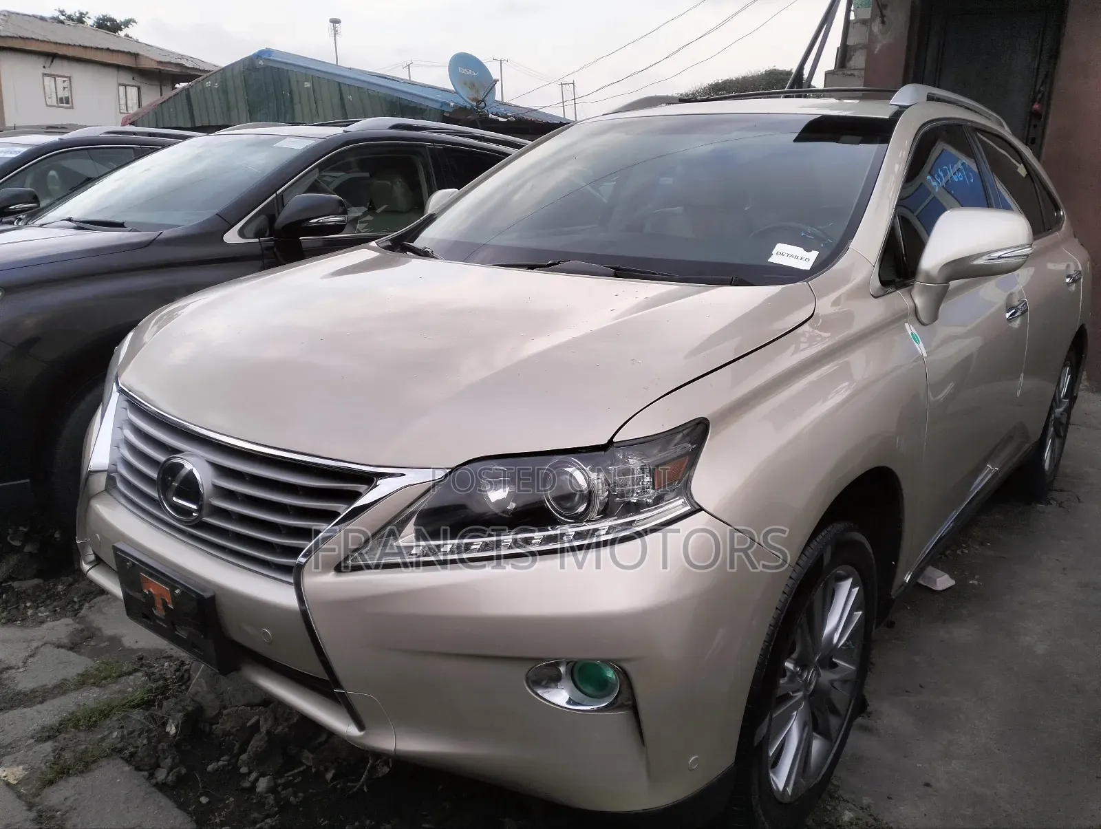 Lexus RX 350 2015 Gold