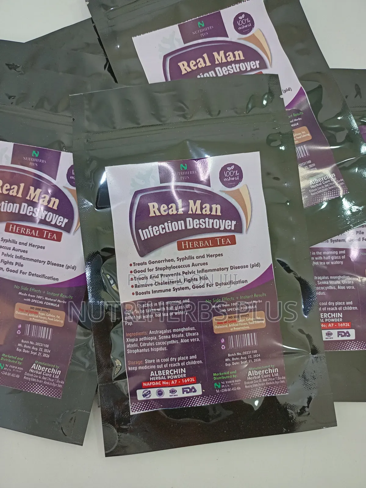Real Man Infection Destroyer Tea:Flushes Out Harmful Toxins