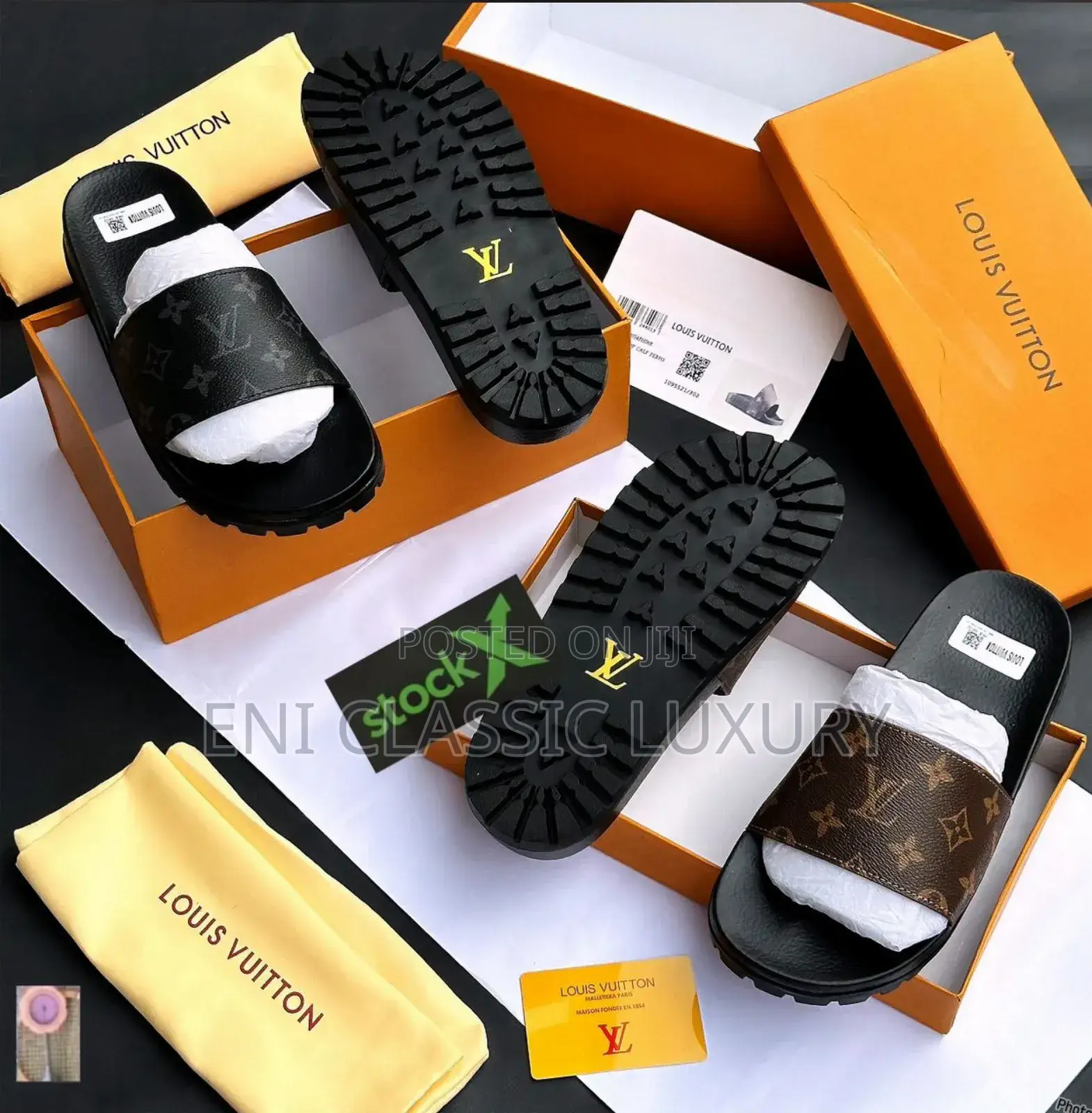 High Quality Luxury Sildes Louis Vuitton