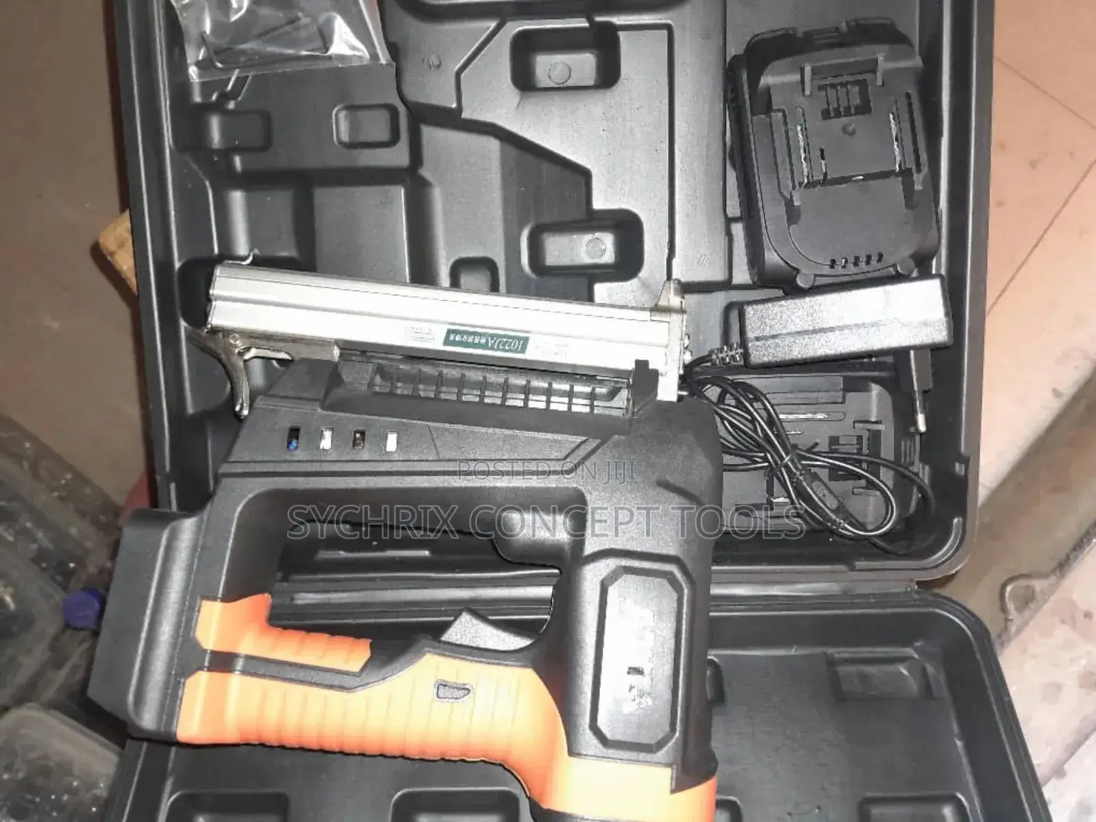 Cordless Nailer Stapler 1010j /1013j With 2 Battery