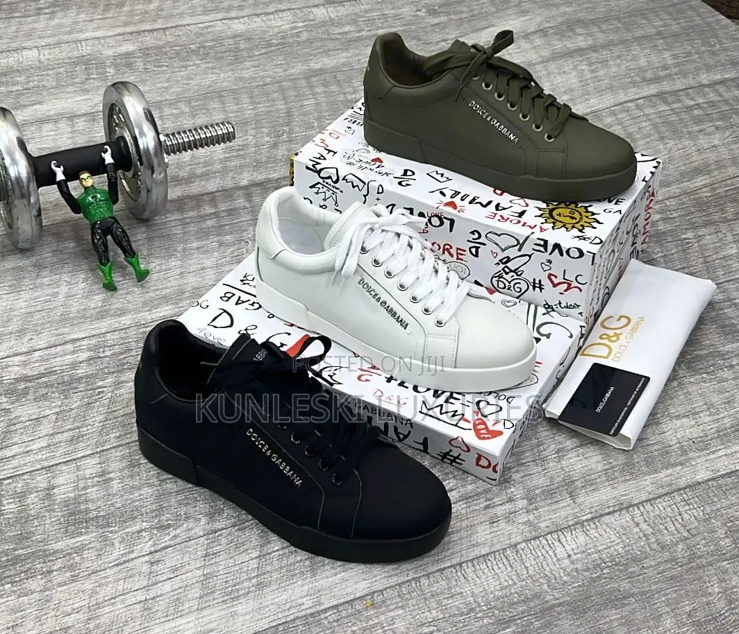 Original Dolce Gabbana Portofino Sneakers in 3 Colors