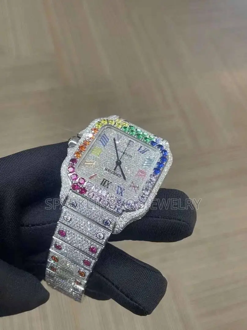 Ice Multi Color Cartier Watch