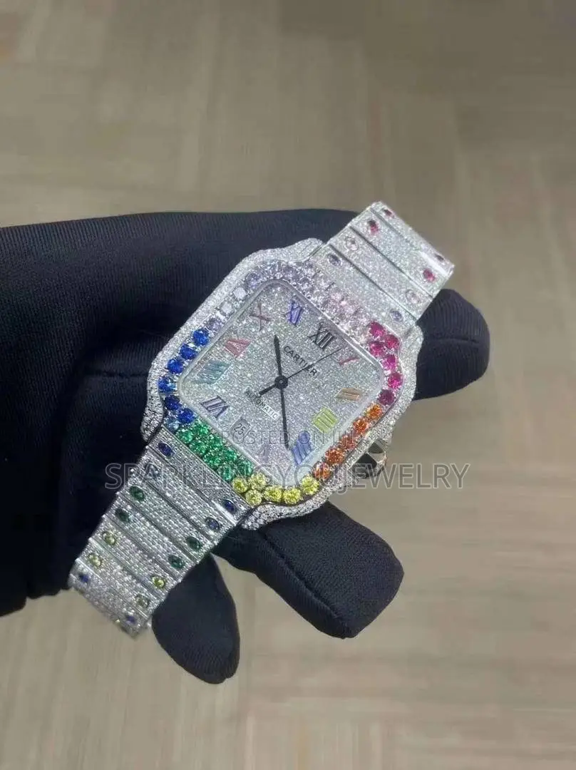 Ice Multi Color Cartier Watch