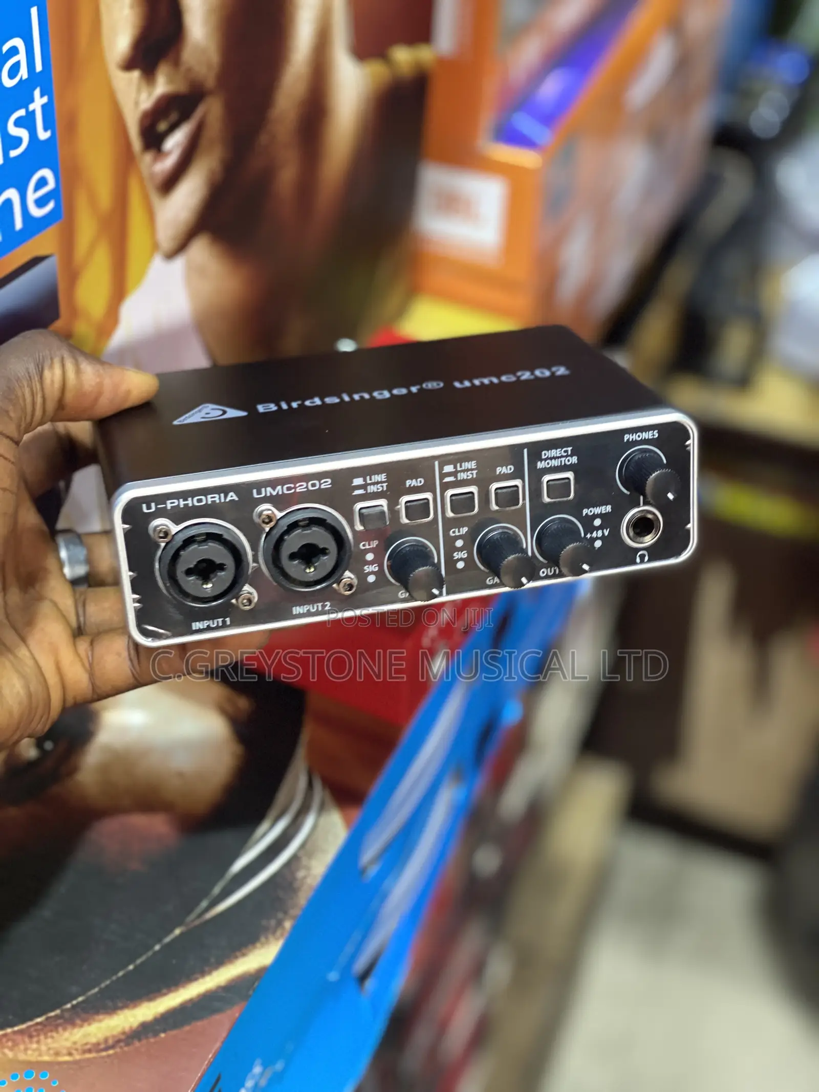 Uphoria Umc202 Birdsinger Sound Card