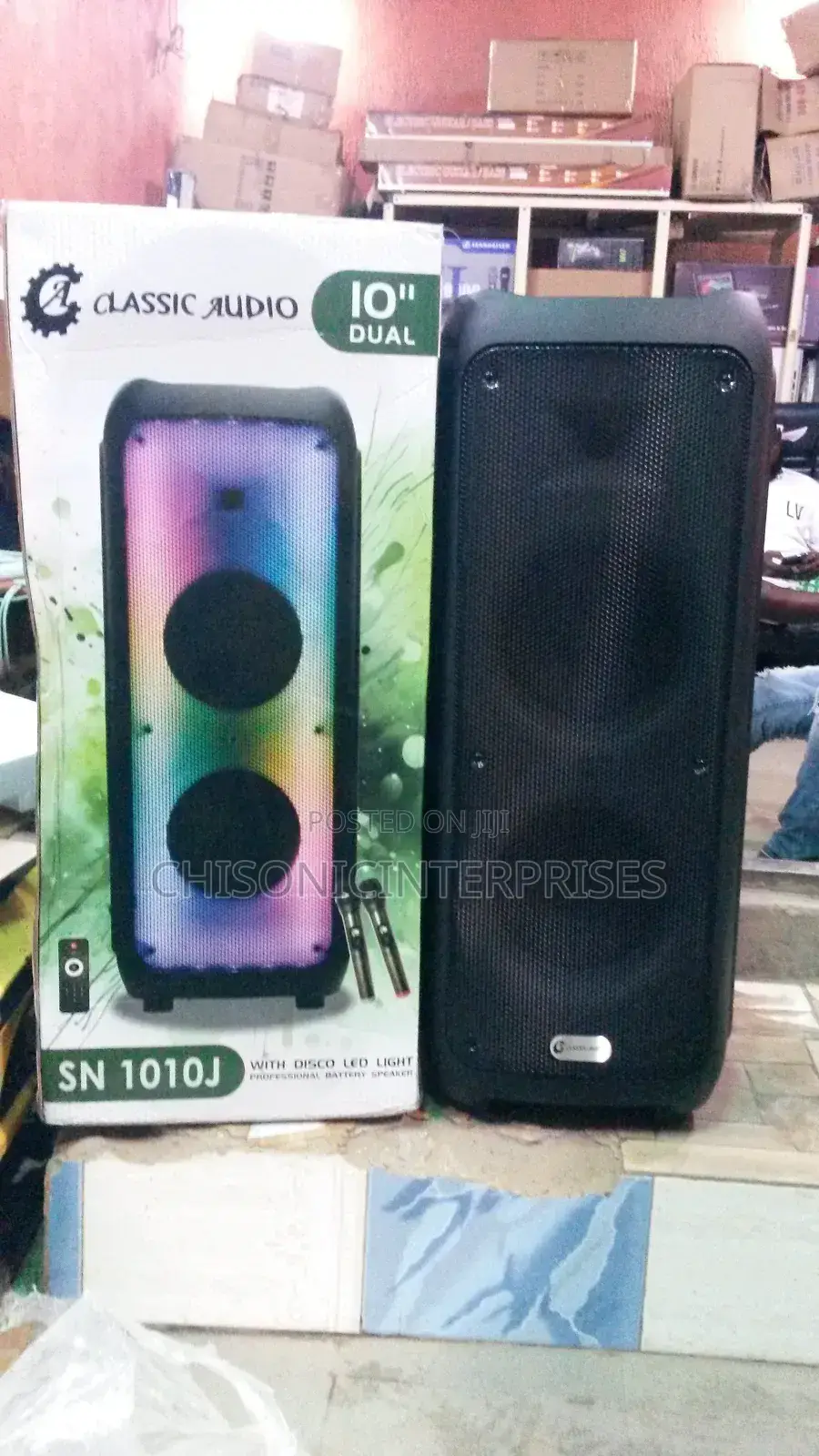 Classic Audio Pa System Double 10 Inches