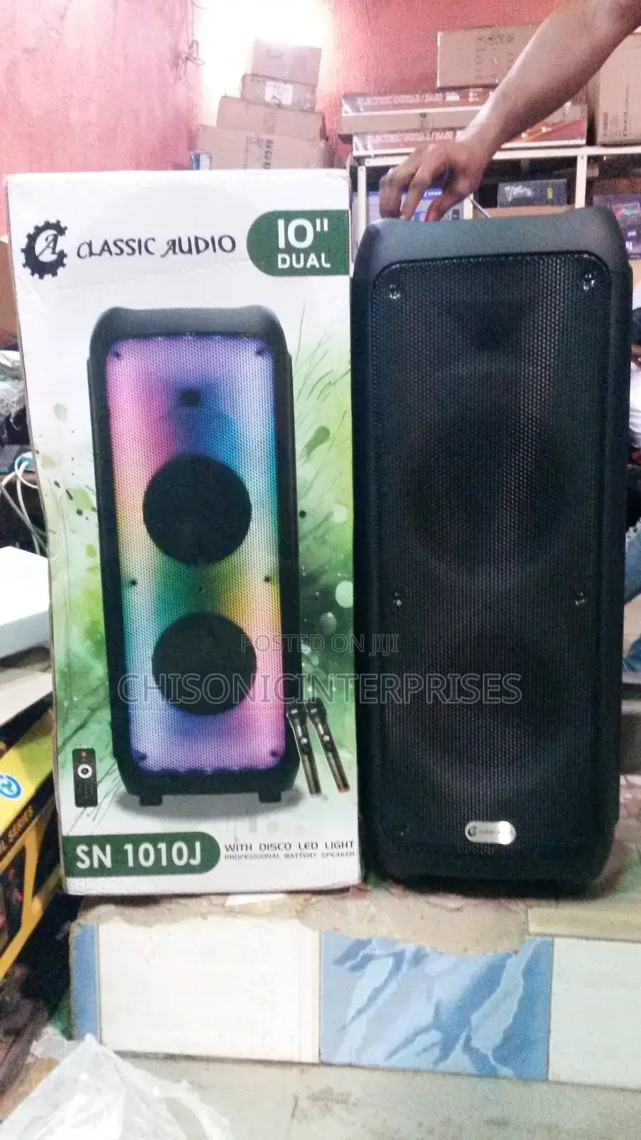 Classic Audio Pa System Double 10 Inches