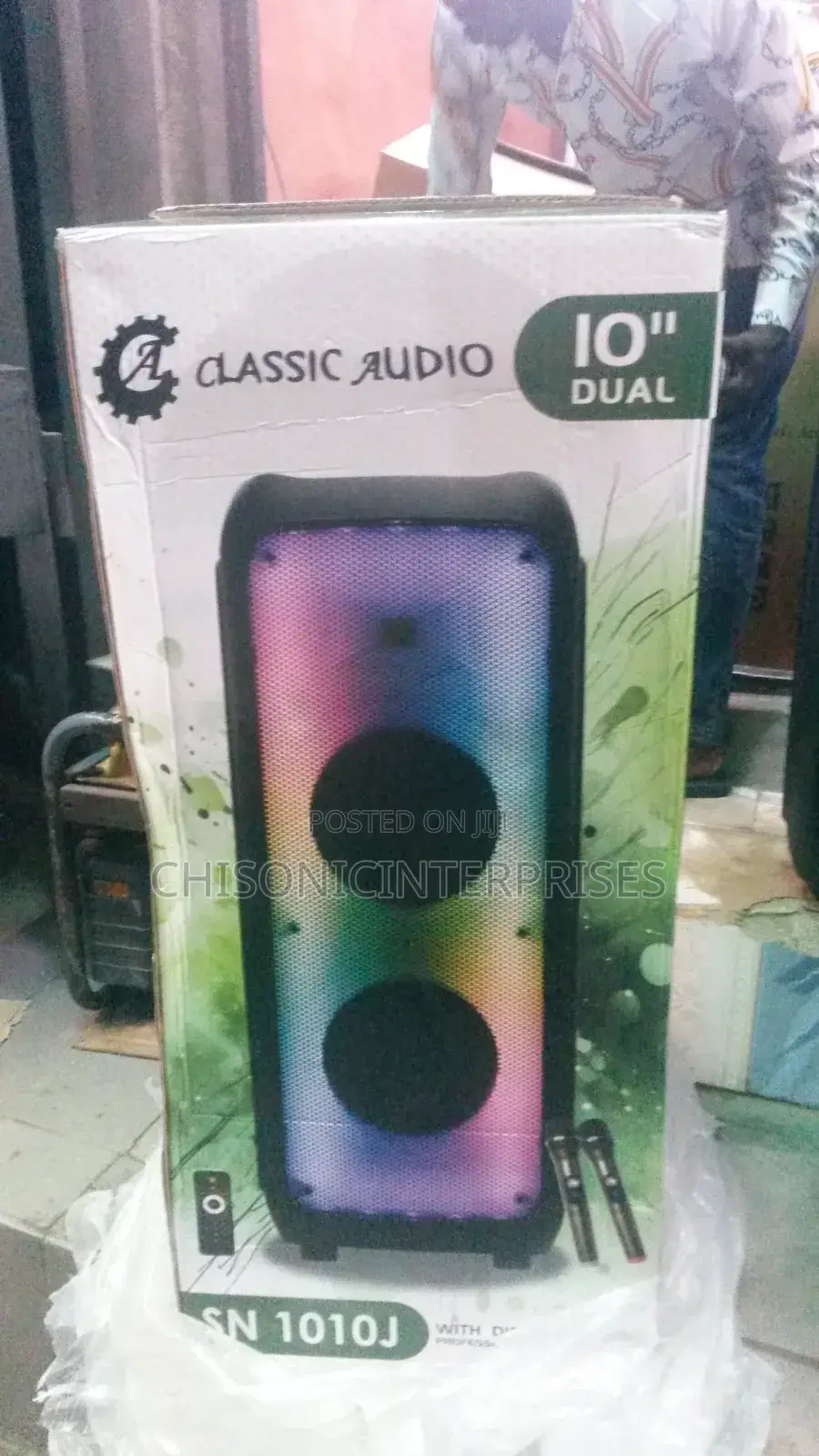 Classic Audio Pa System Double 10 Inches