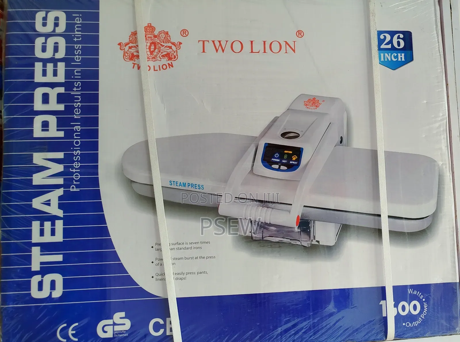 Two Lion Steam Press Machine "26"
