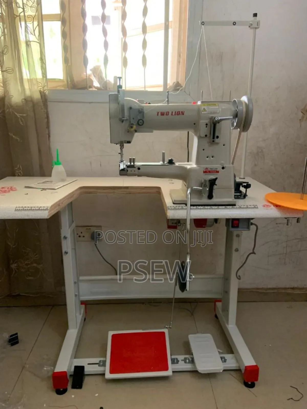 Two Lion Cylinder Bed Straight Sewing Machine