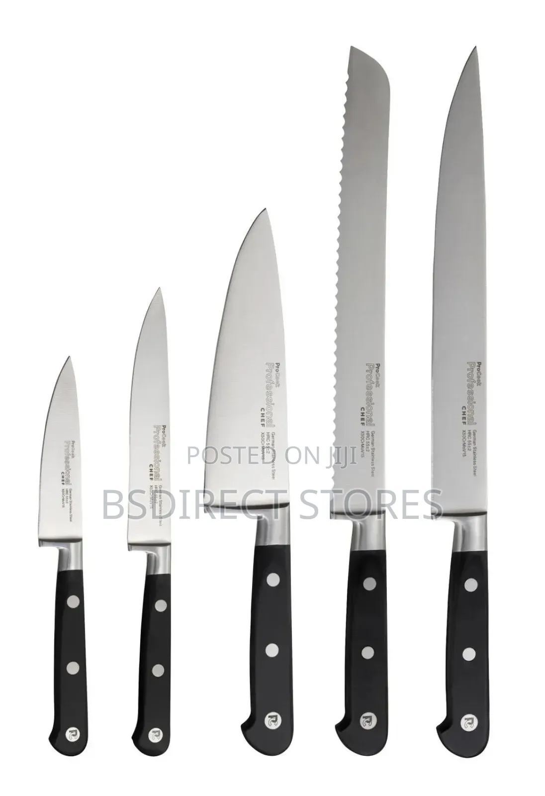 Procook Professional X50 German Stainless Steel Chef Knife