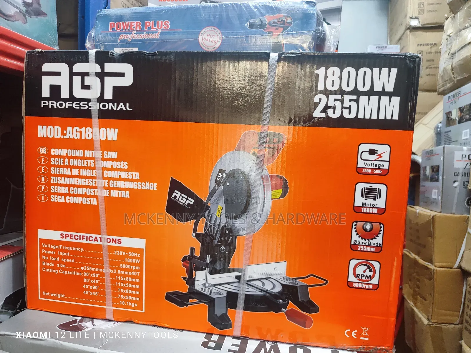 AGP Mitre Saw Heavy Duty 1800w